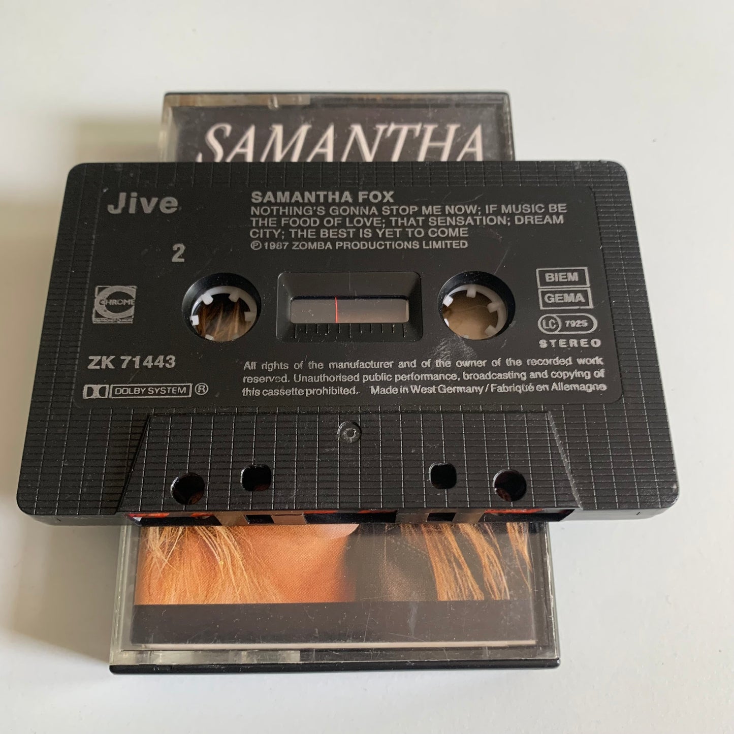Samantha Fox - Samantha Fox - 1987 Occasion