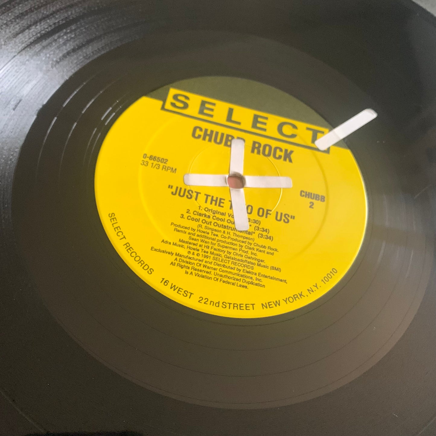 Chubb Rock - Just The Two Of Us - Single 1991