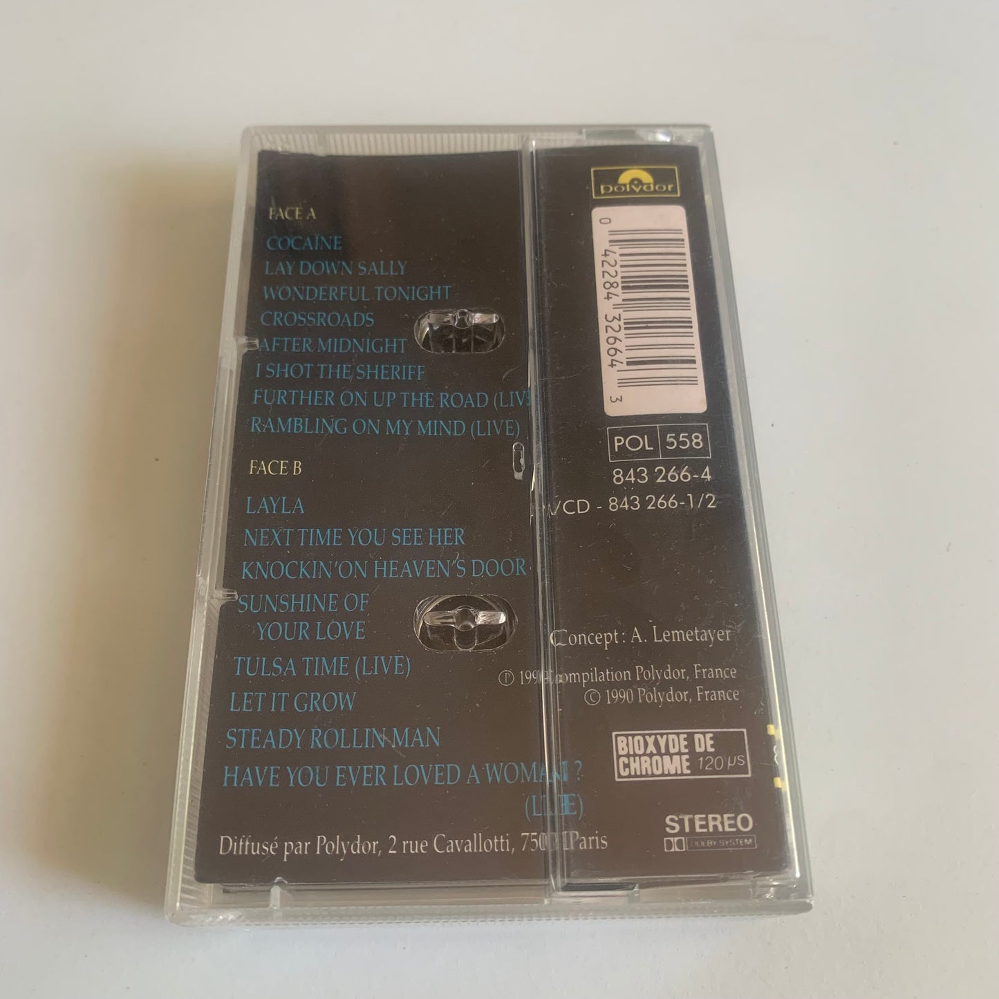 Eric Clapton - Story - 1990 Occasion