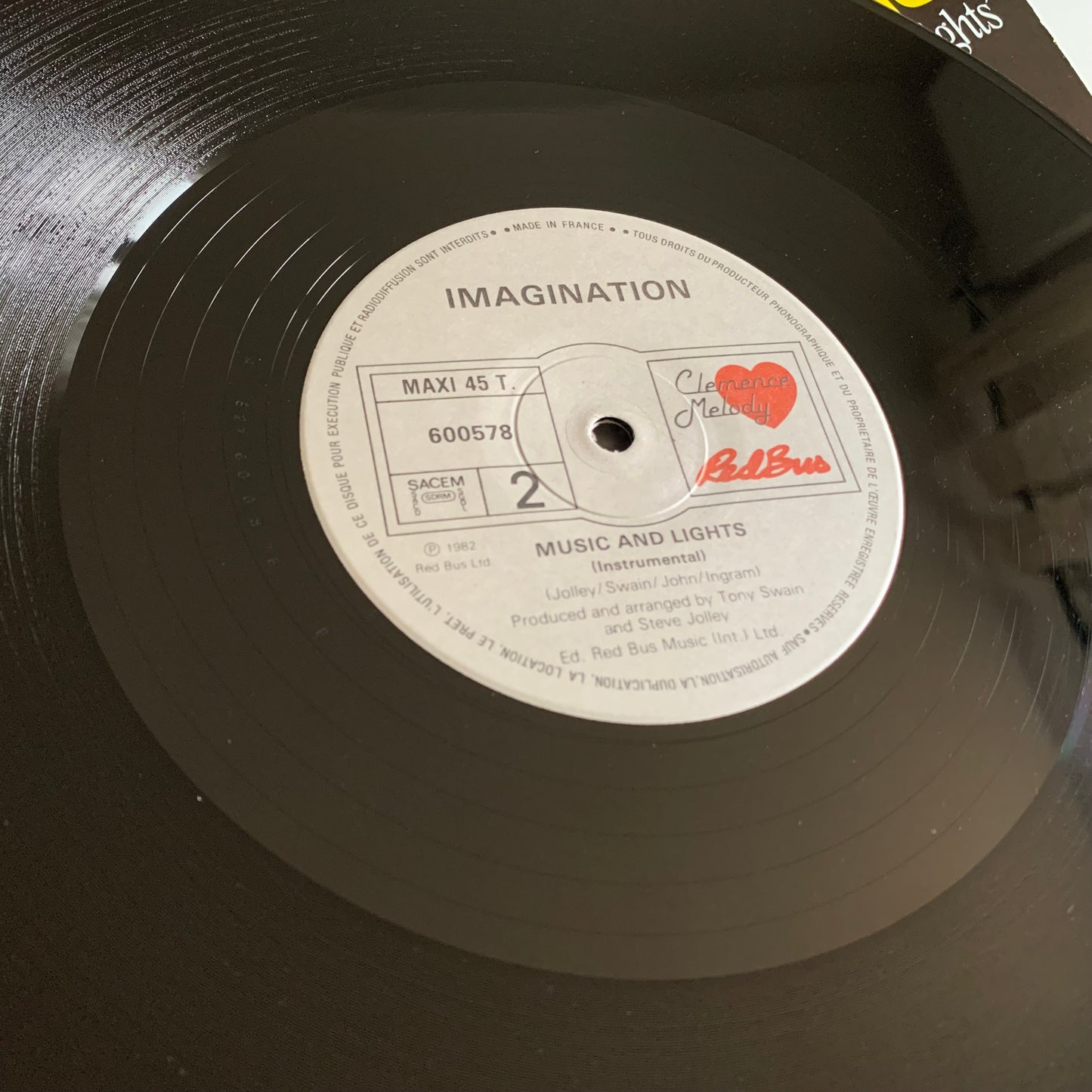 Imagination - Music And Lights - Maxi 1982 Occasion