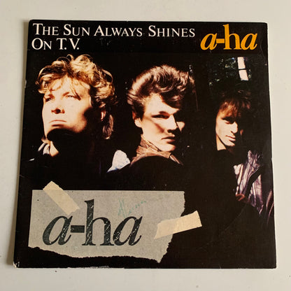 a-ha - The Sun Always Shines On T.V. - Single 1985 Occasion