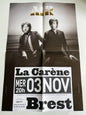 Affiche Poster Original Concert Air 2010 - 60x40cm