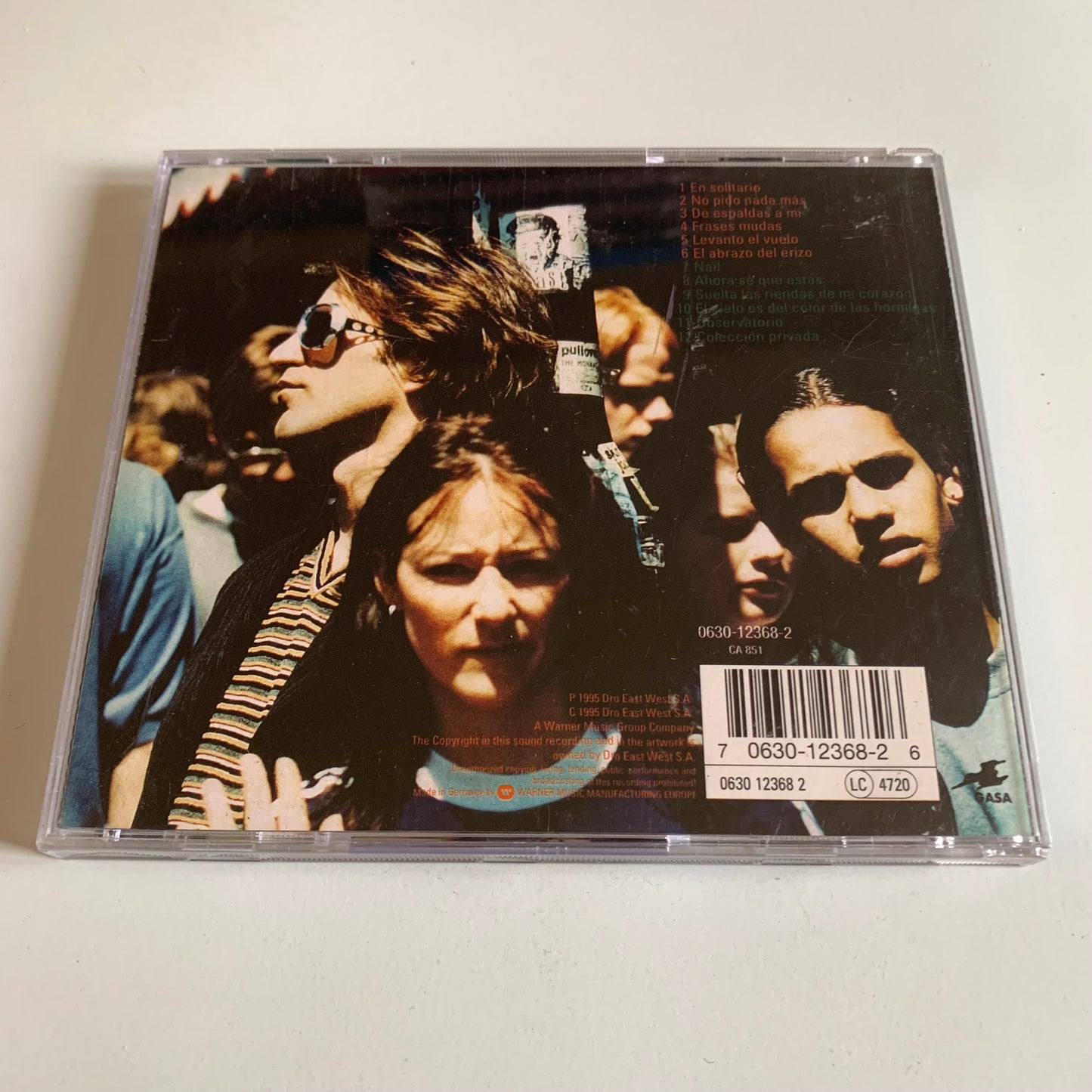 CD - Mikel Erentxun - El Abrazo Del Erizo - 1995 Occasion