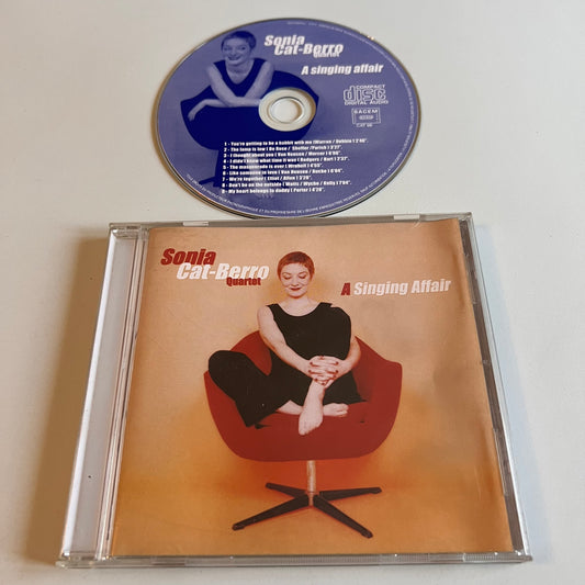 CD - Sonia Cat-Berro Quartet - A Singing Affair - 1998