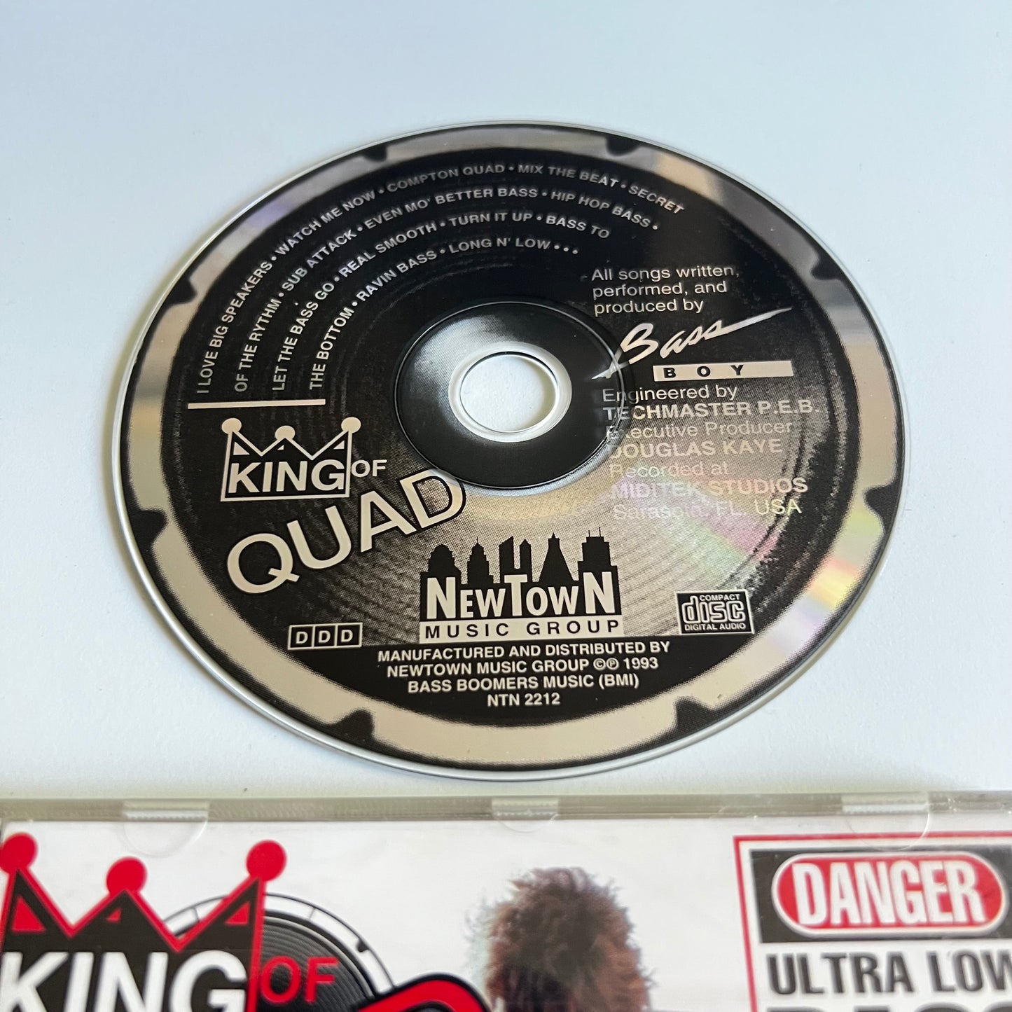 CD - Bass Boy - King Of Quad - 1993