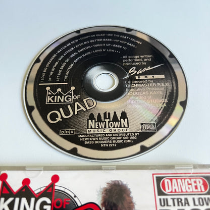 CD - Bass Boy - King Of Quad - 1993