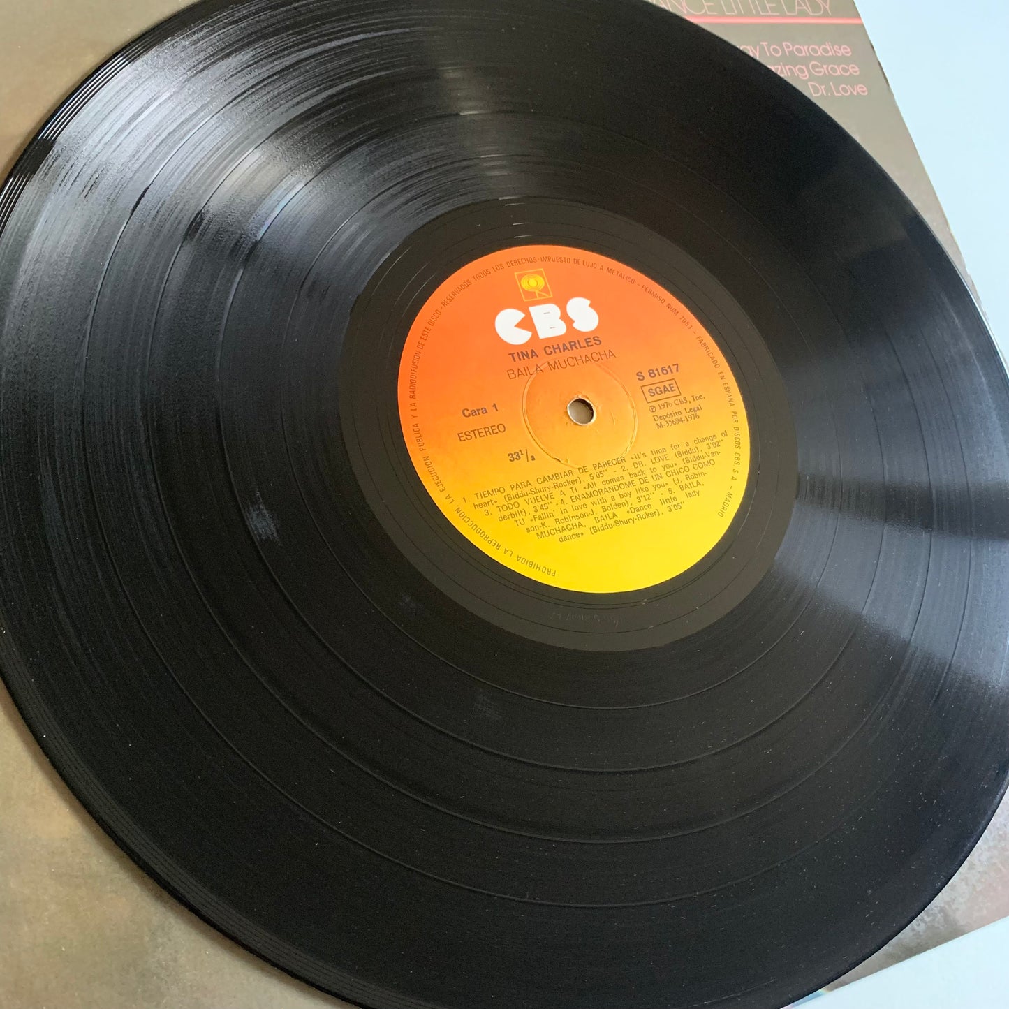 Tina Charles - Dance Little Lady - LP 1976