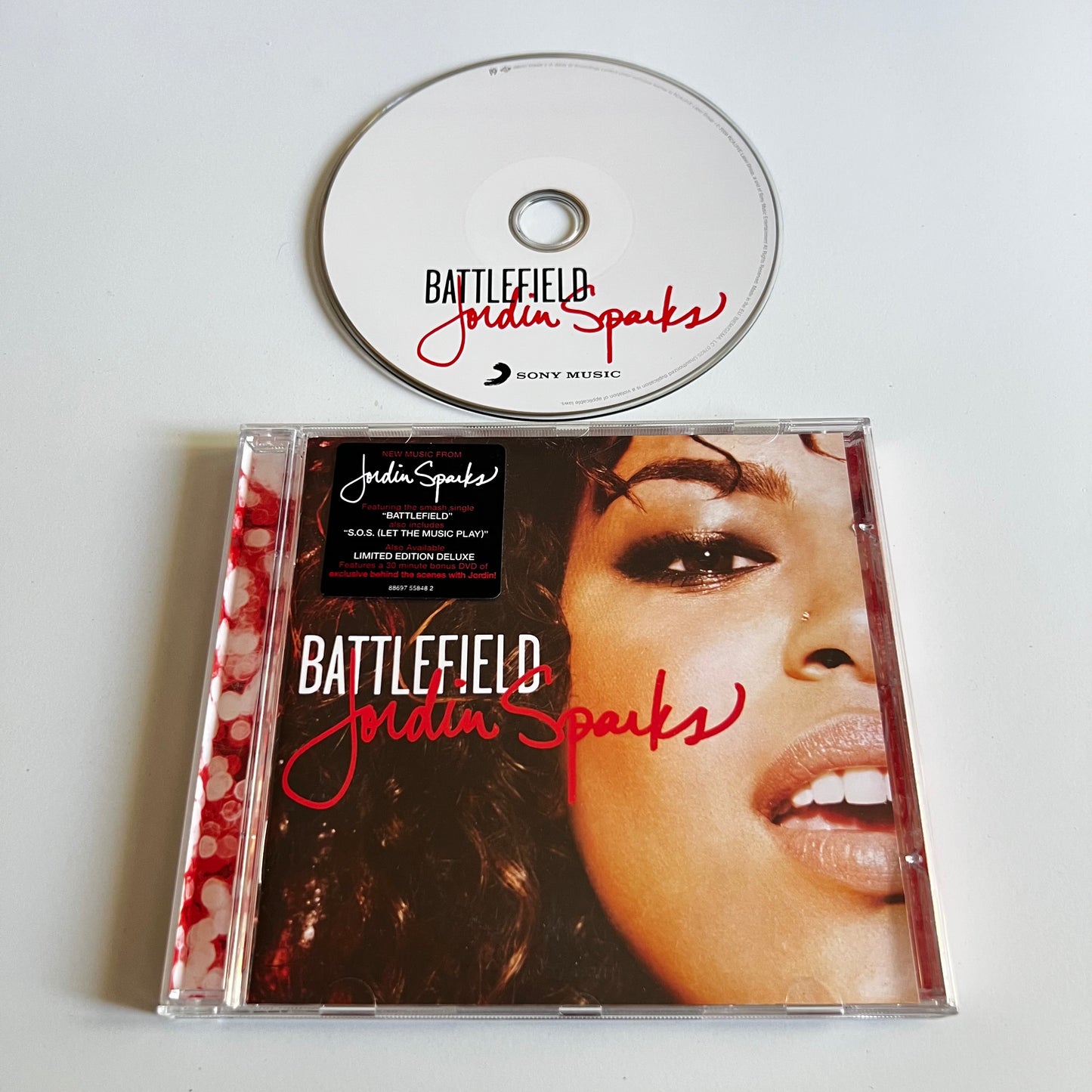 CD - Jordin Sparks - Battlefield - 2009
