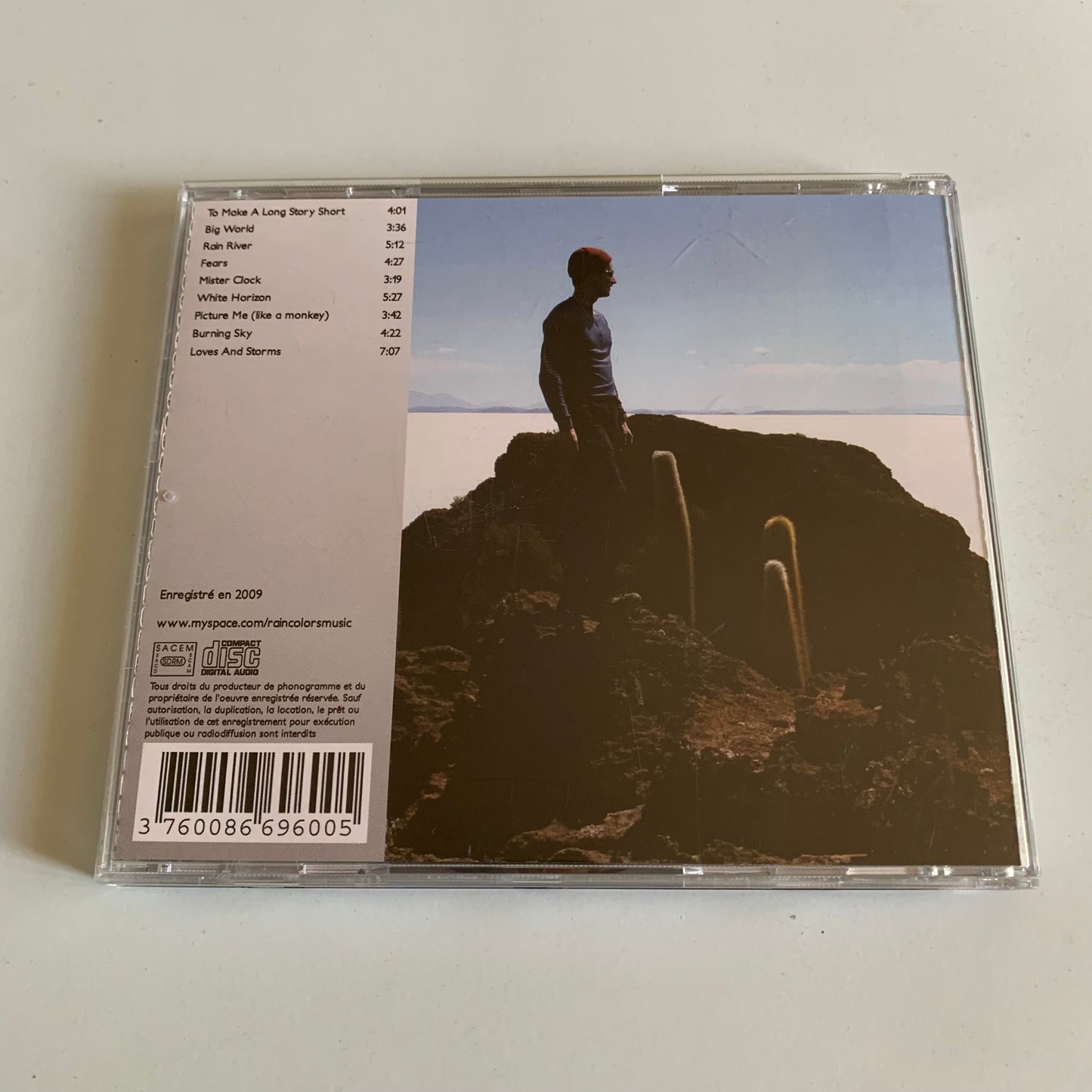 CD - Rain Colors - White Horizon - 2009 Occasion