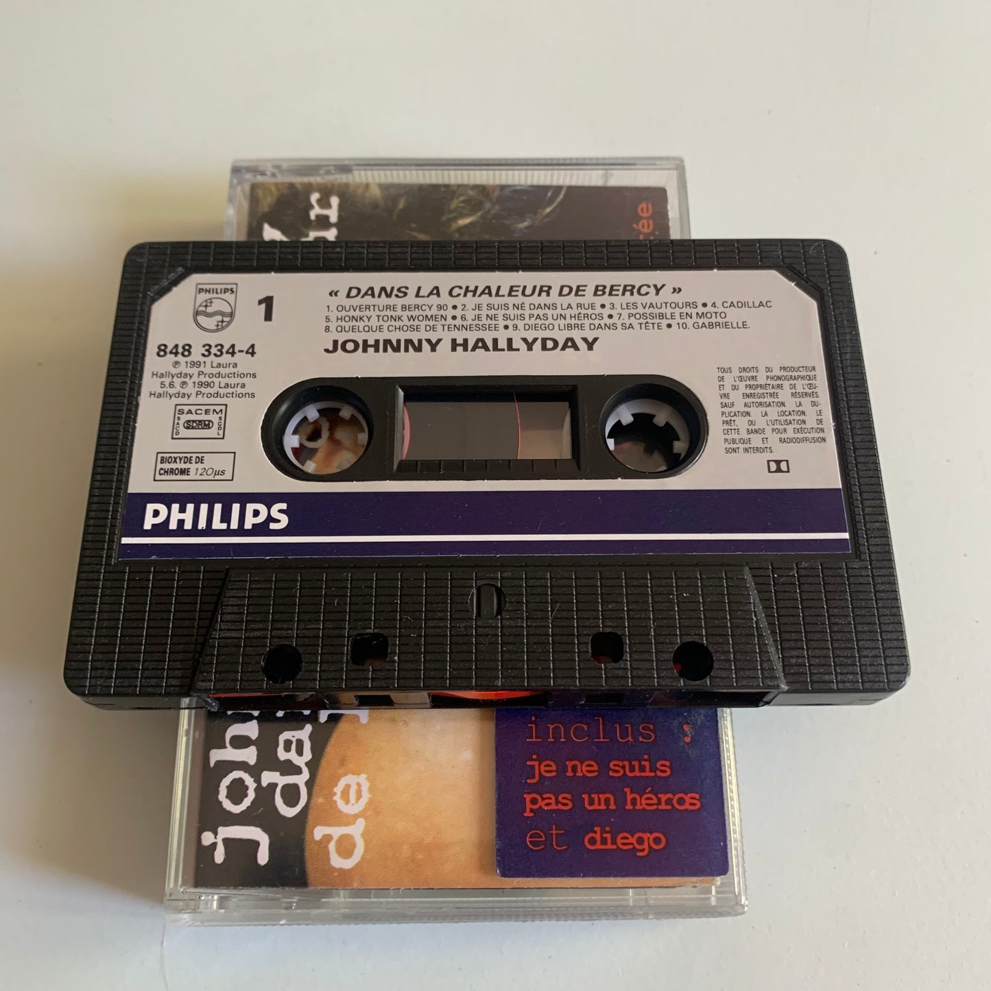 Johnny Hallyday - Dans La Chaleur De Bercy - 1991 Occasion