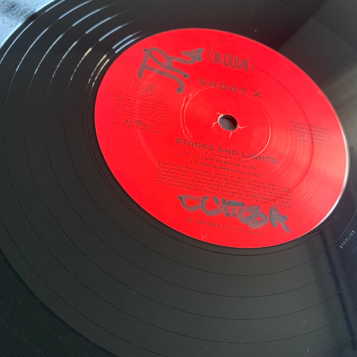 Sadat X - Hang 'Em High / Stages & Lights - Single 1996
