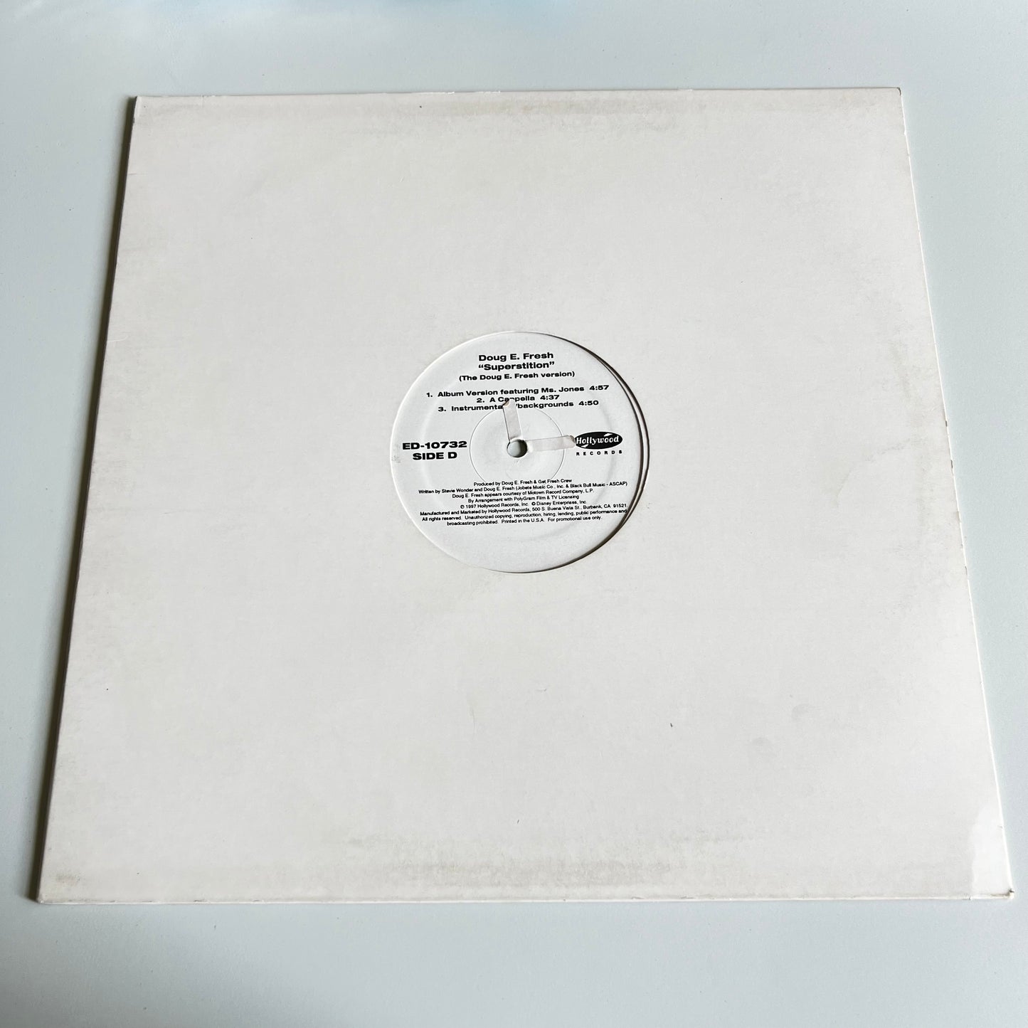 Doug E. Fresh - Jade - Superstition / Keep On Risin' - Single Promo 1997