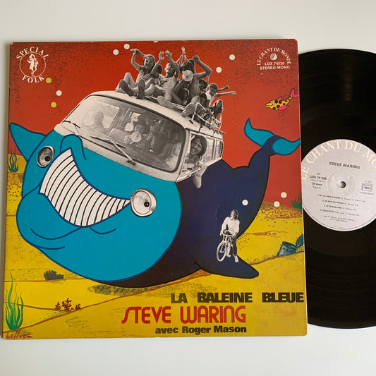 Steve Waring - La Baleine Bleue - 33 tours 1973 Occasion