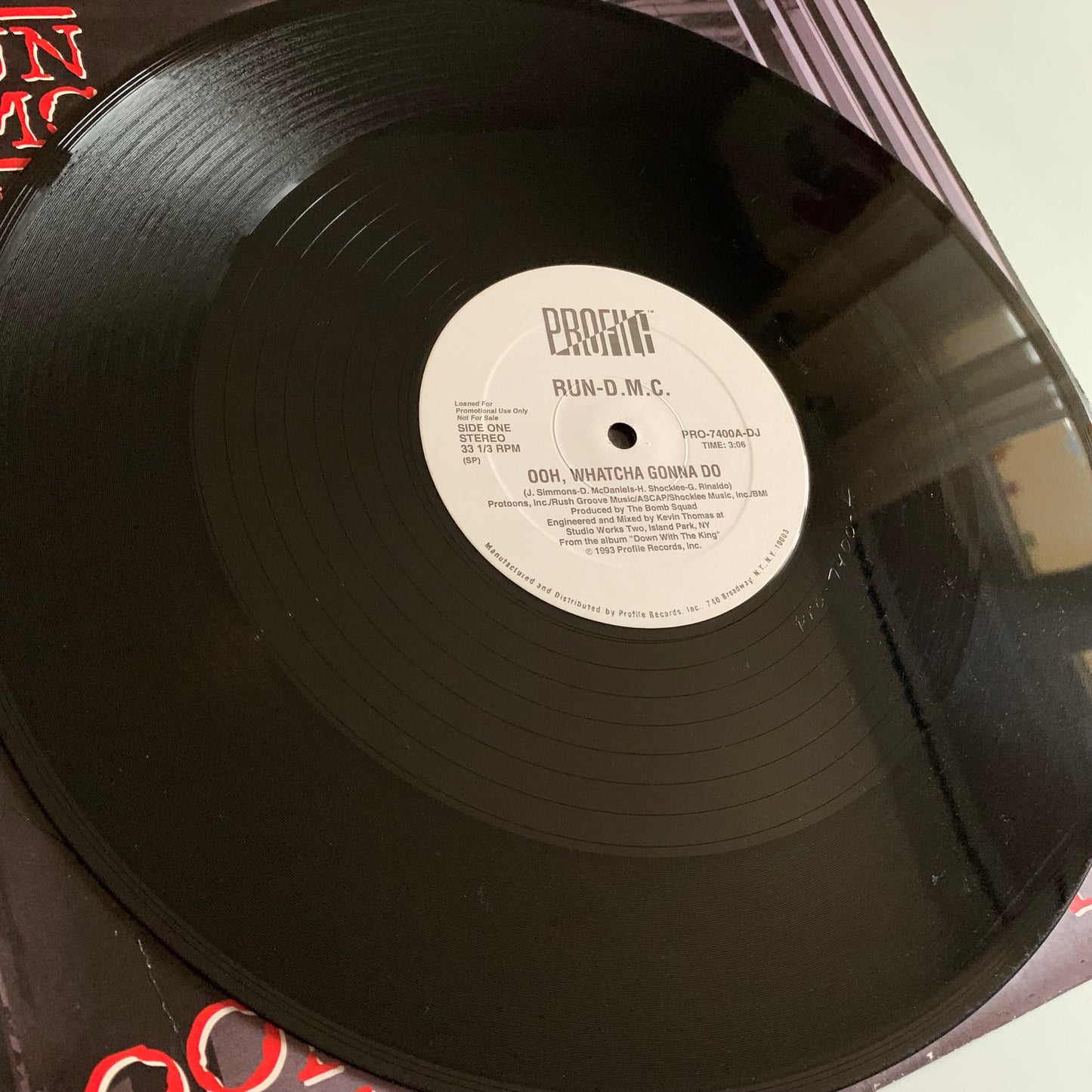 Run DMC - Ooh, Whatcha Gonna Do - Single 1993