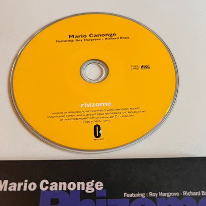 CD - Mario Canonge - Roy Hargrove - Richard Bona - Rhizome - 2004