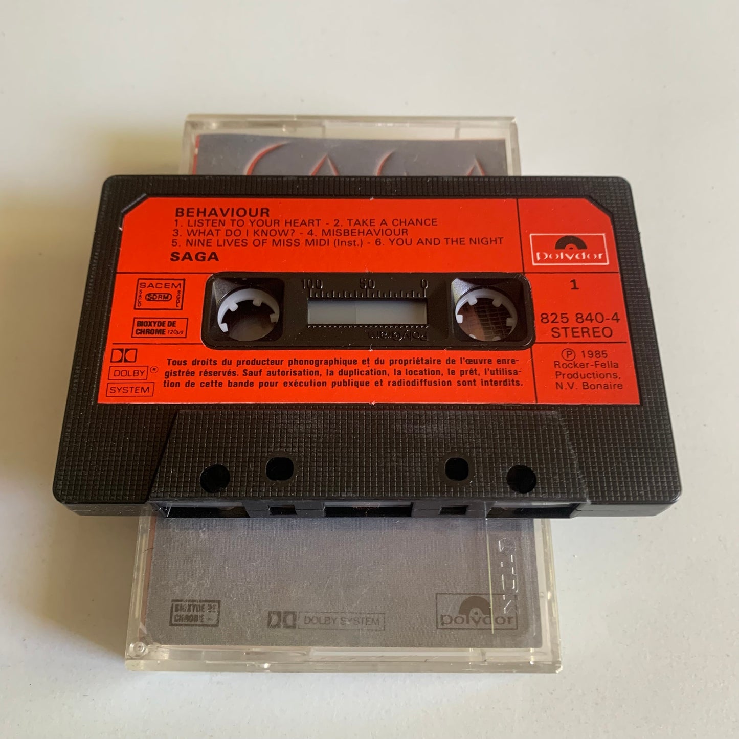 Saga - Behaviour - 1985 Occasion