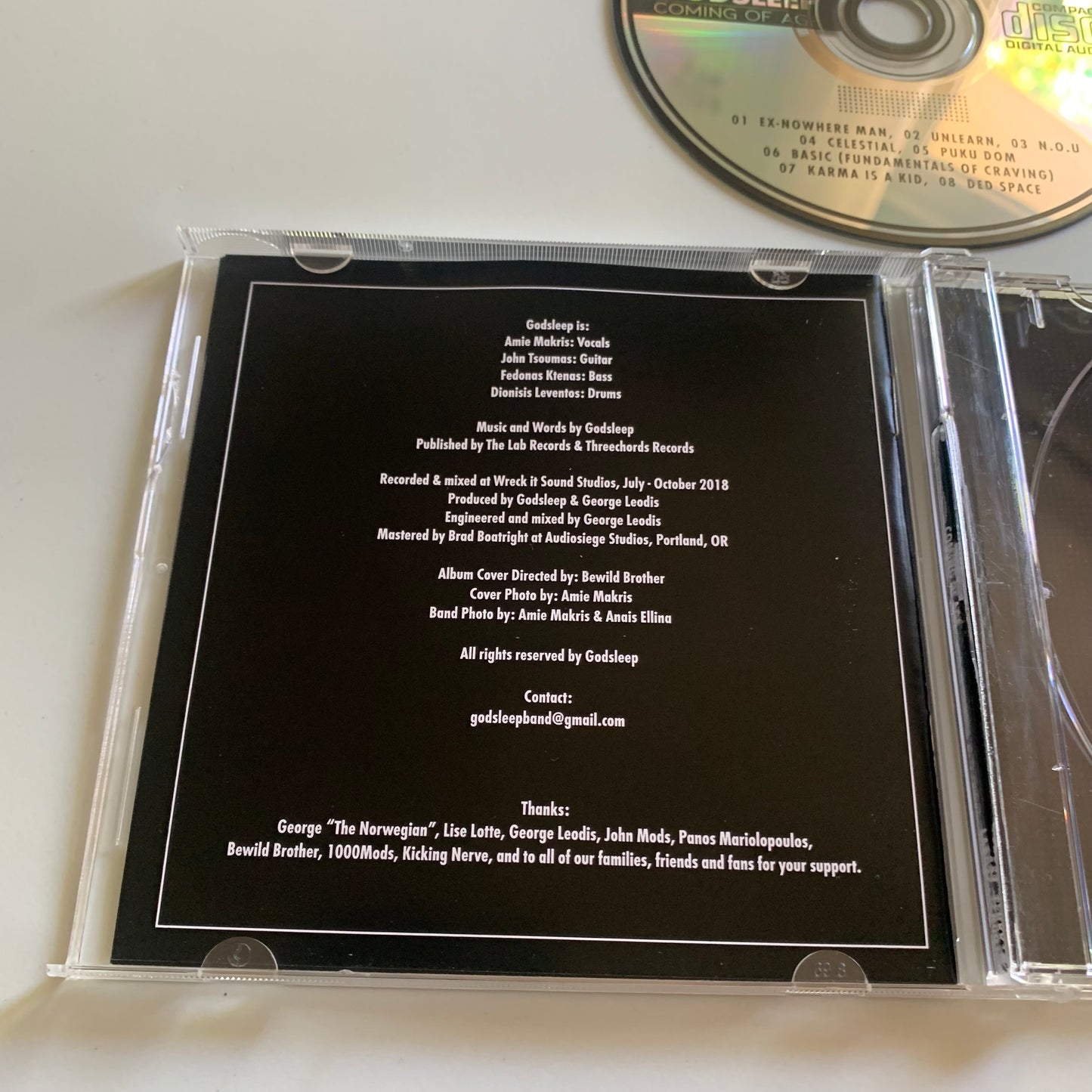 Godsleep - Coming Of Age - 2018 Occasion