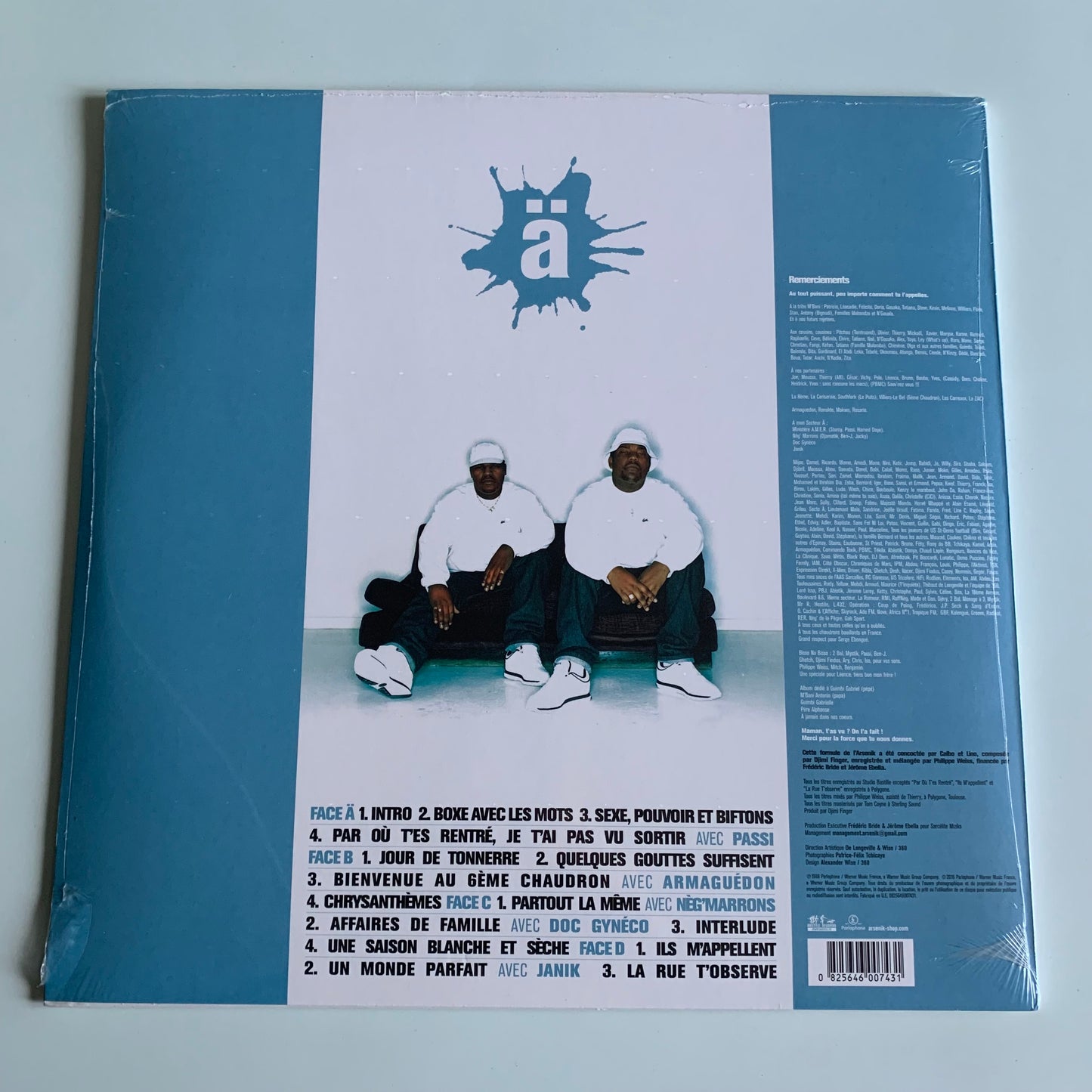 Ärsenik - Quelques Gouttes Suffisent - Double LP 2016 - Neuf sous Blister