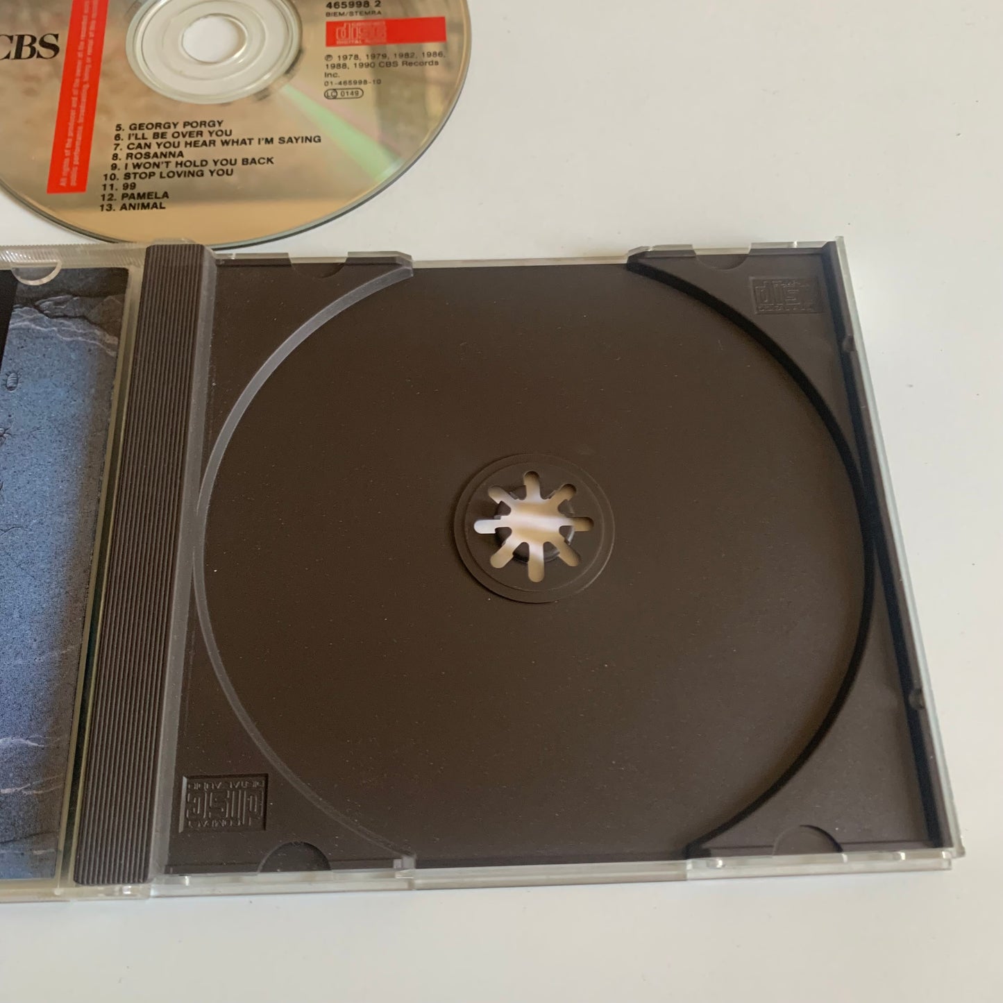 CD - Toto - Past To Present 1977-1990 - Occasion