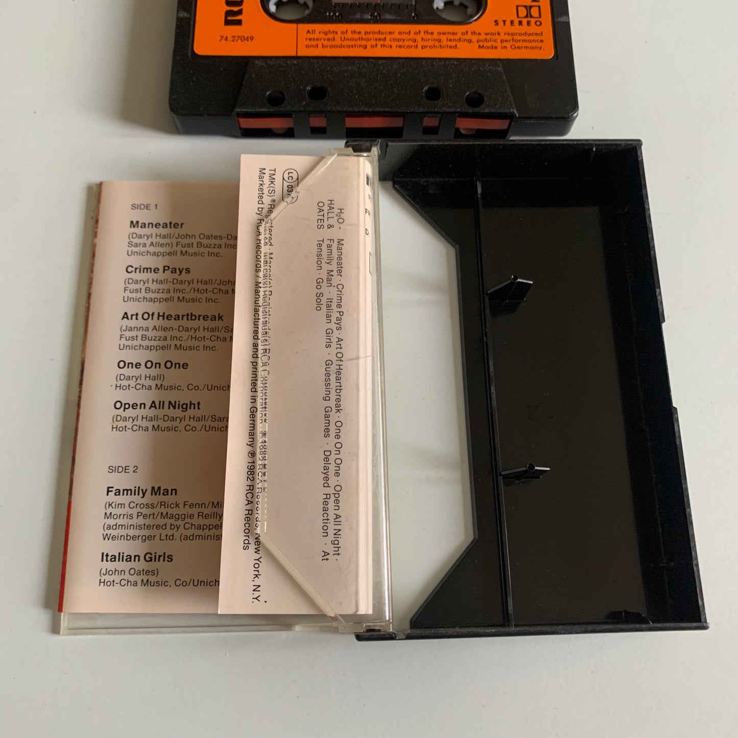 Daryl Hall & John Oates - H₂O - 1982 Occasion