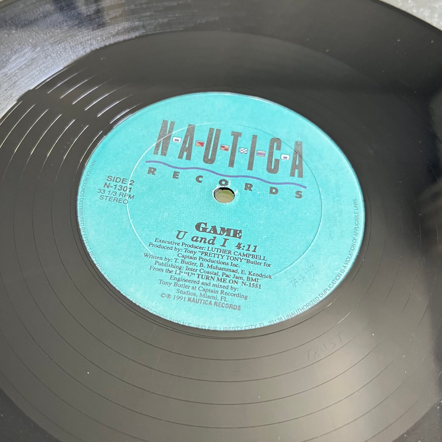 Game - All Night All Day - Single 1991