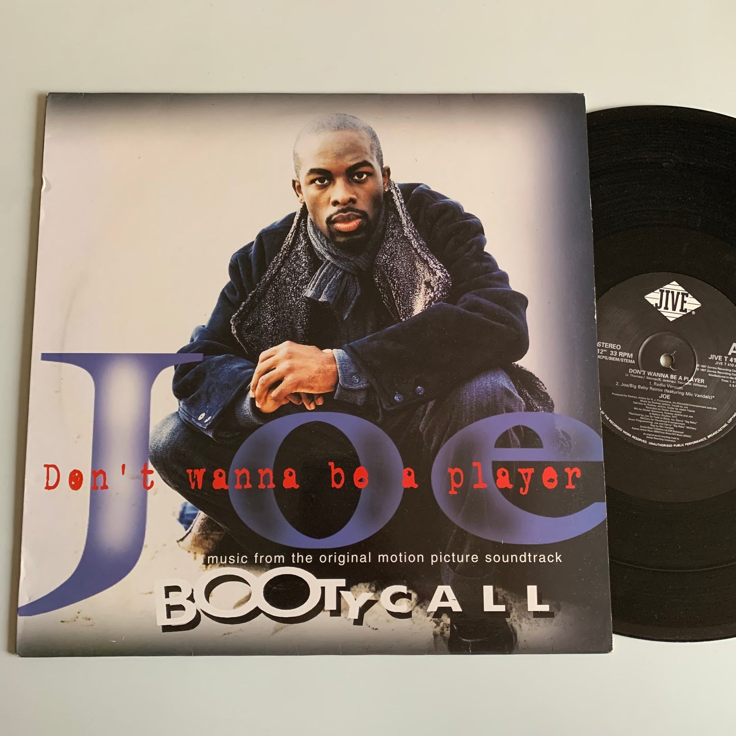 Joe - Don't Wanna Be A Player - Single 1997