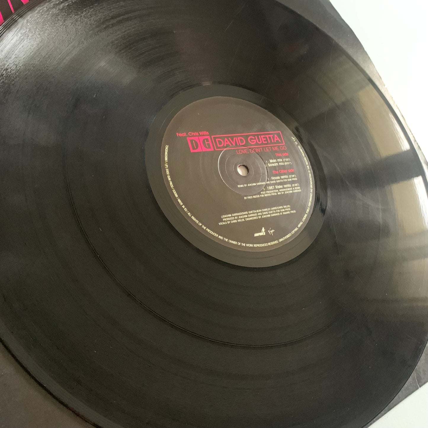 David Guetta - Love Don’t Let Me Go - Maxi 2002 Occasion