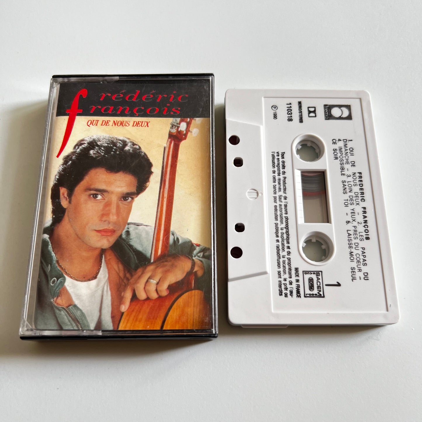 Frédéric François - Qui De Nous Deux - 1990