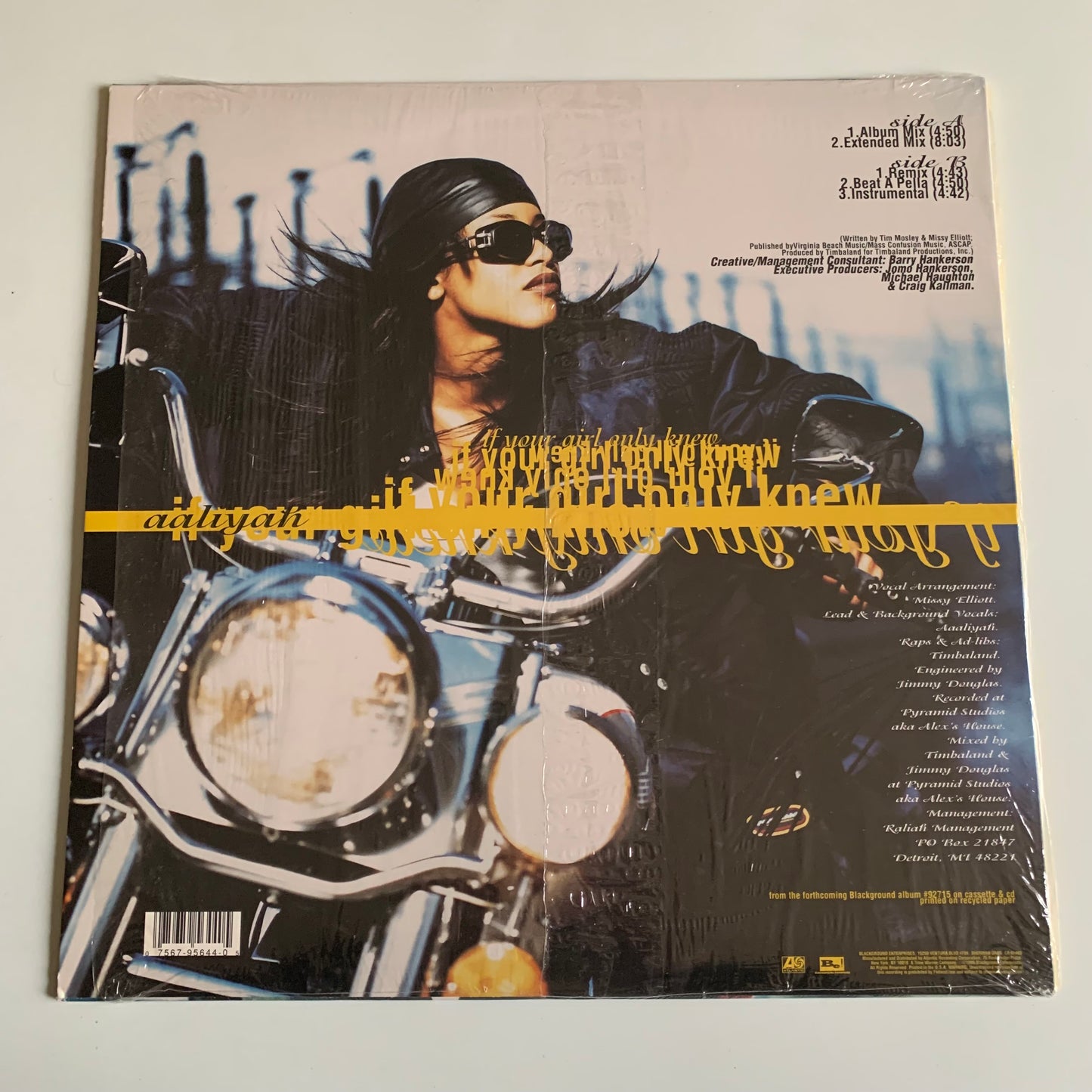 Aaliyah - If Your Girl Only Knew - Single 1996