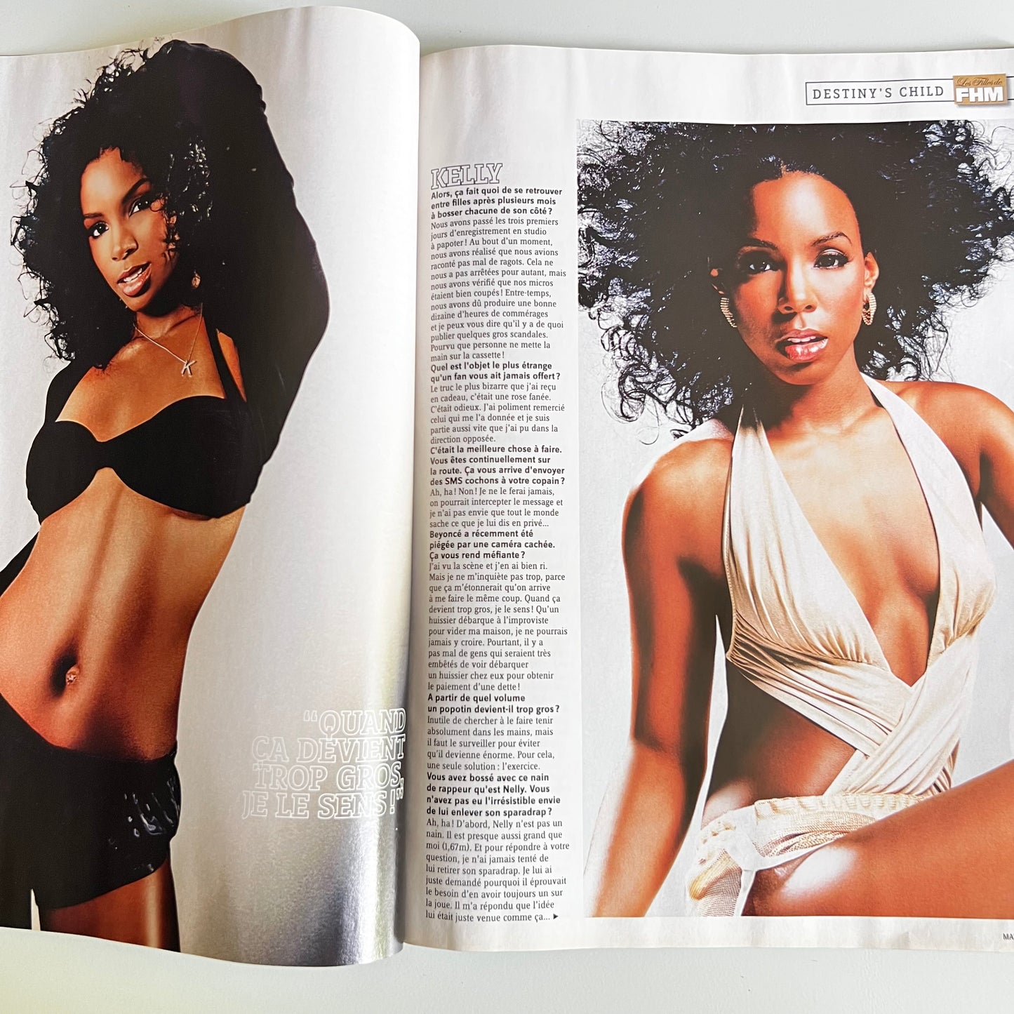 Magazine FHM - Destiny’s Child - Nº70 Mai 2005