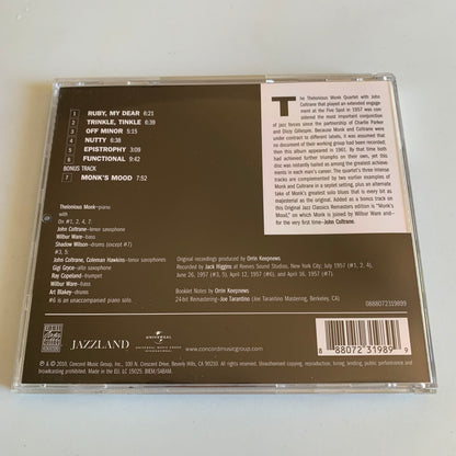 Thelonious Monk - Thelonious Monk With John Coltrane - 2010 Occasion