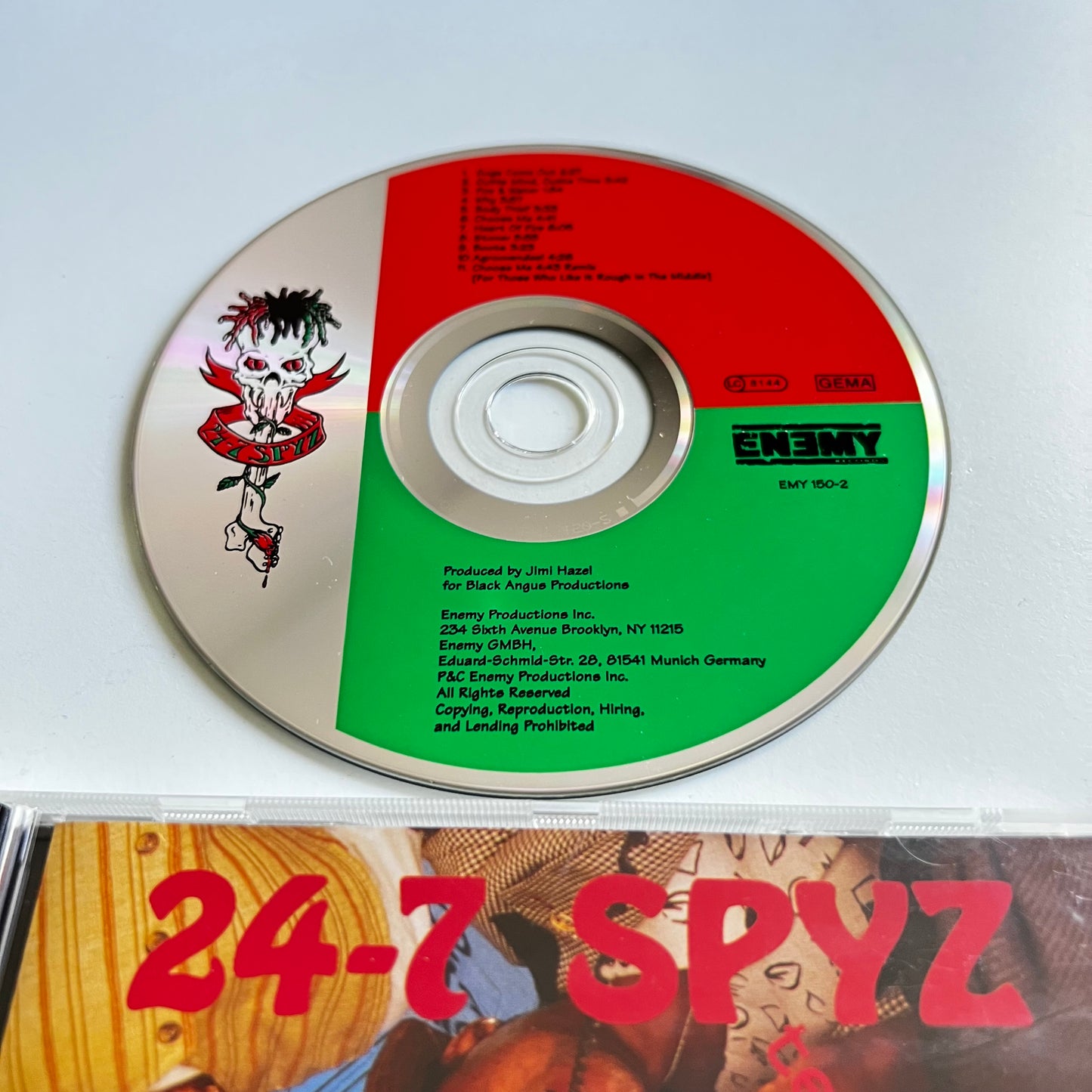 CD - 24-7 Spyz - Temporarily Disconnected - 1995