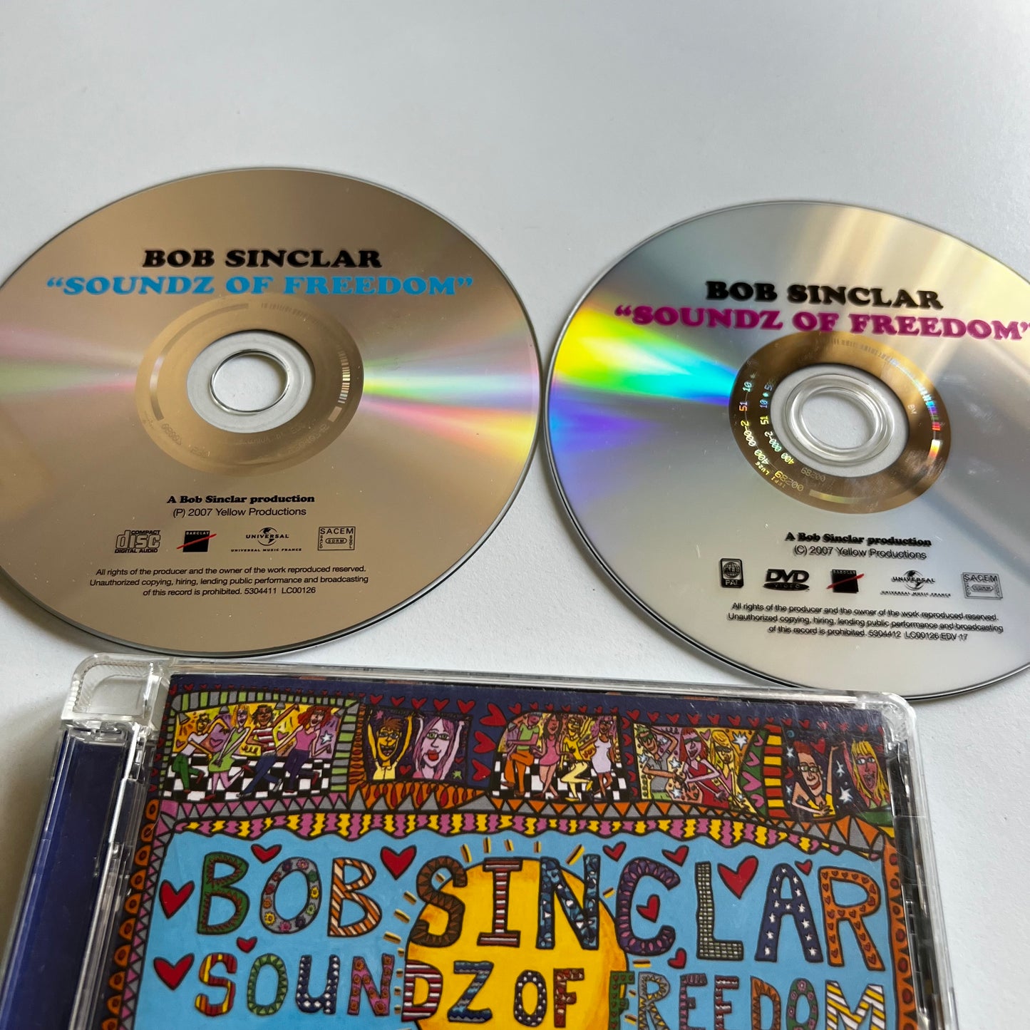 CD - Bob Sinclar - Soundz Of Freedom (My Ultimate Summer Of Love Mix) - 2007