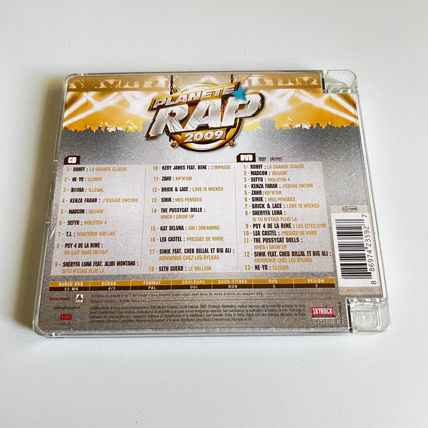CD & DVD - Compilation - Planete Rap 2009