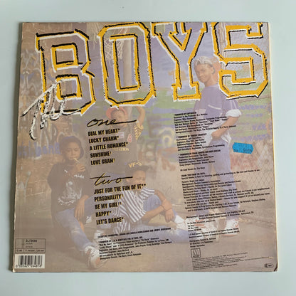 The Boys - Messages From The Boys - LP 1988 Occasion