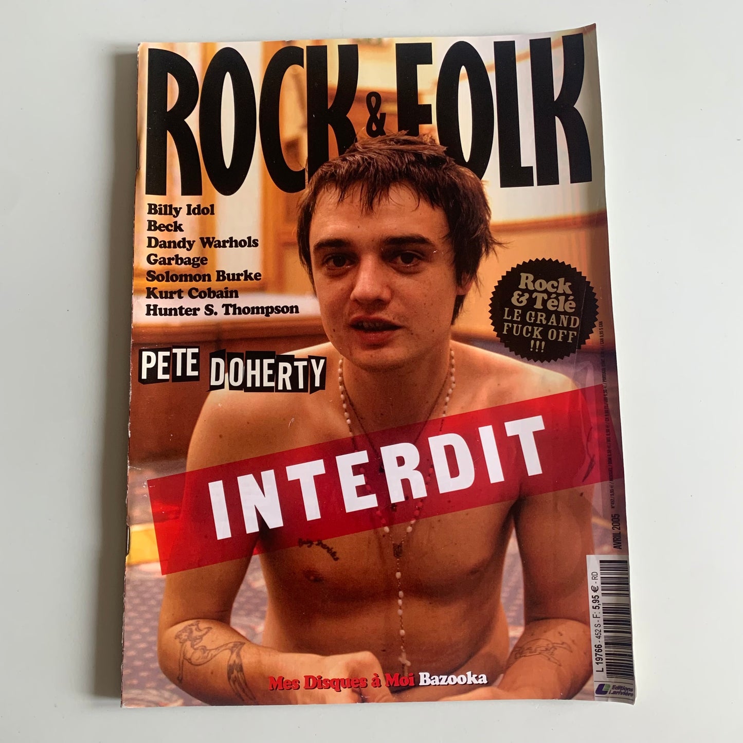 Magazine Rock & Folk - Nº452 Avril 2005