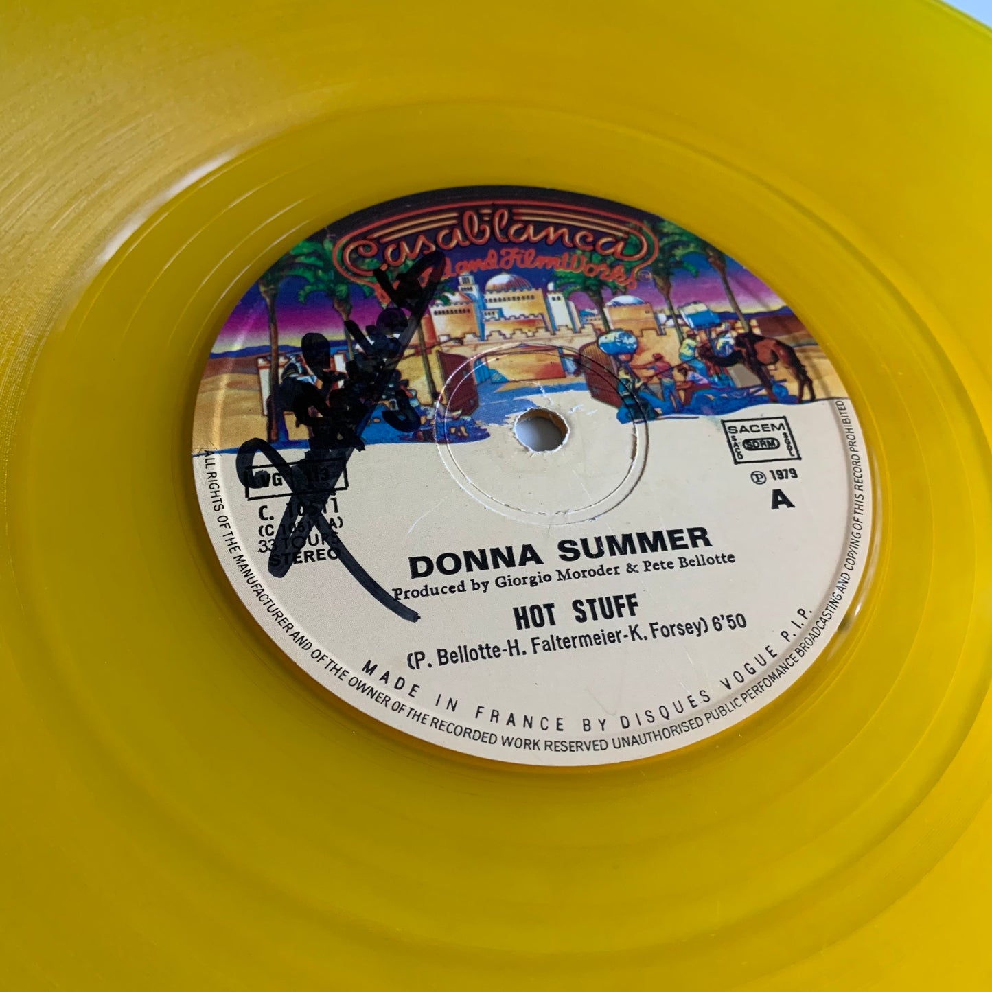 Donna Summer - Hot Stuff / Journey To The Centre Of Your Heart - Single 1979