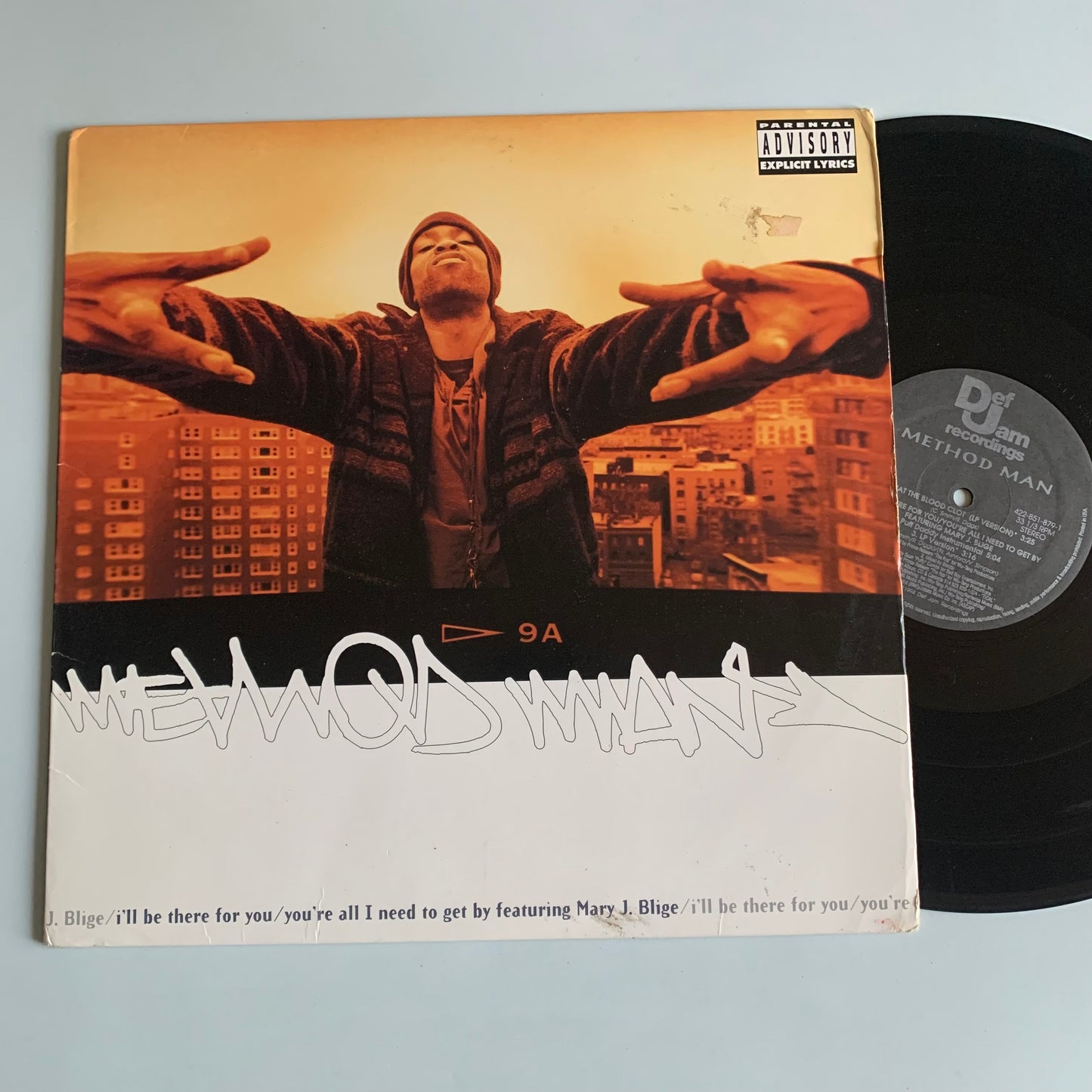 Method Man - Mary J. Blige - I'll Be There For You / You're All I Need To Get By - Single 1995