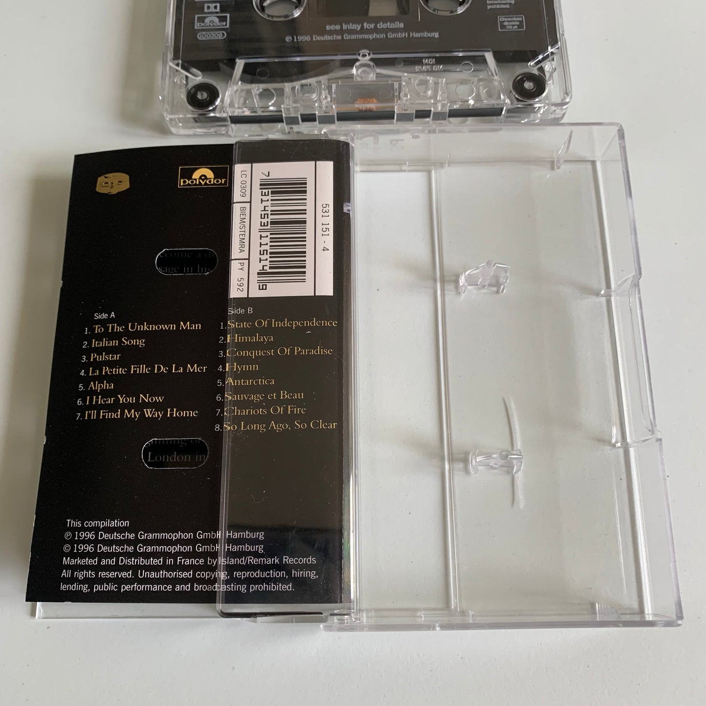 Vangelis - Portraits So Long Ago, So Clear - 1996 Occasion