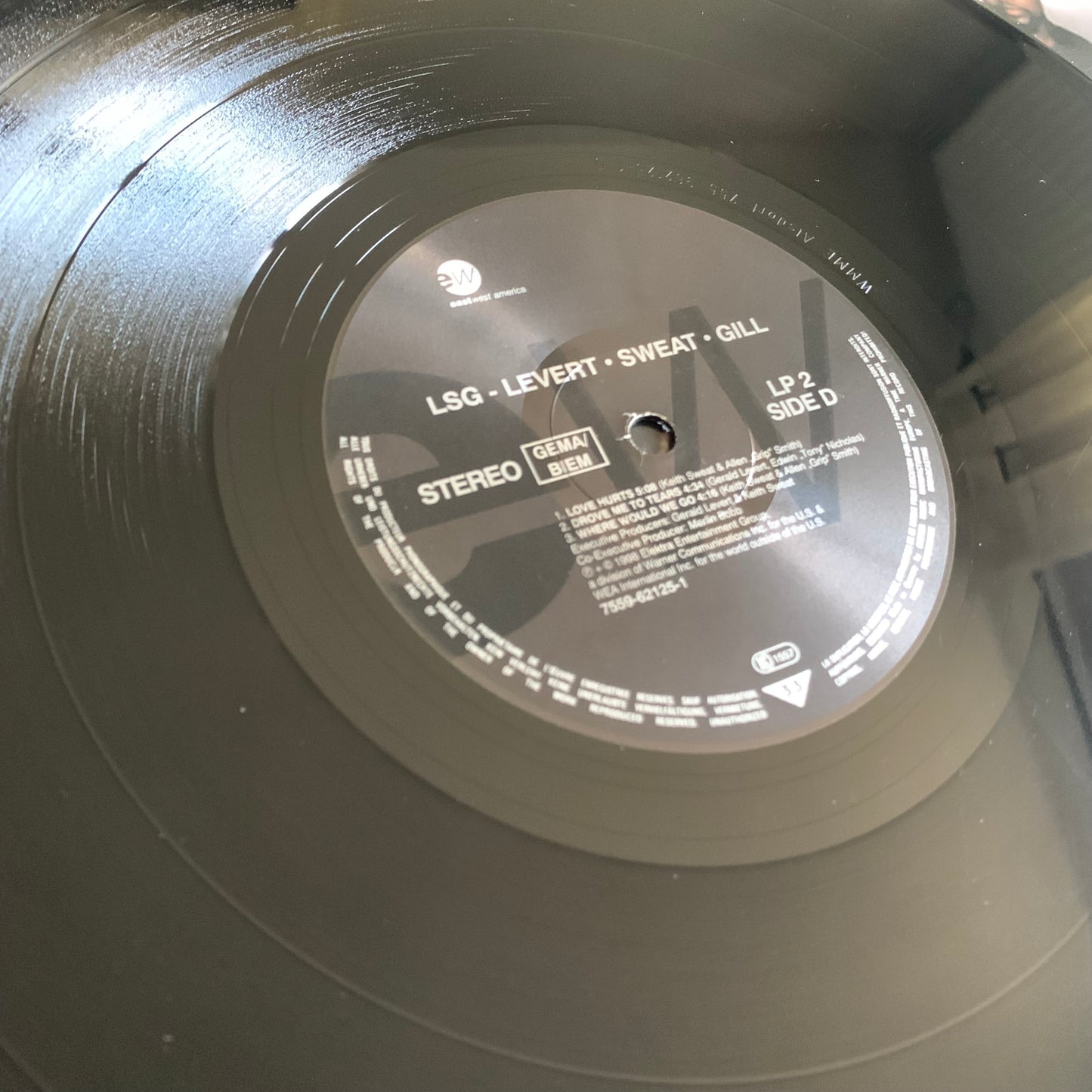 LSG - Levert - Sweat - Gill - Double LP 1998