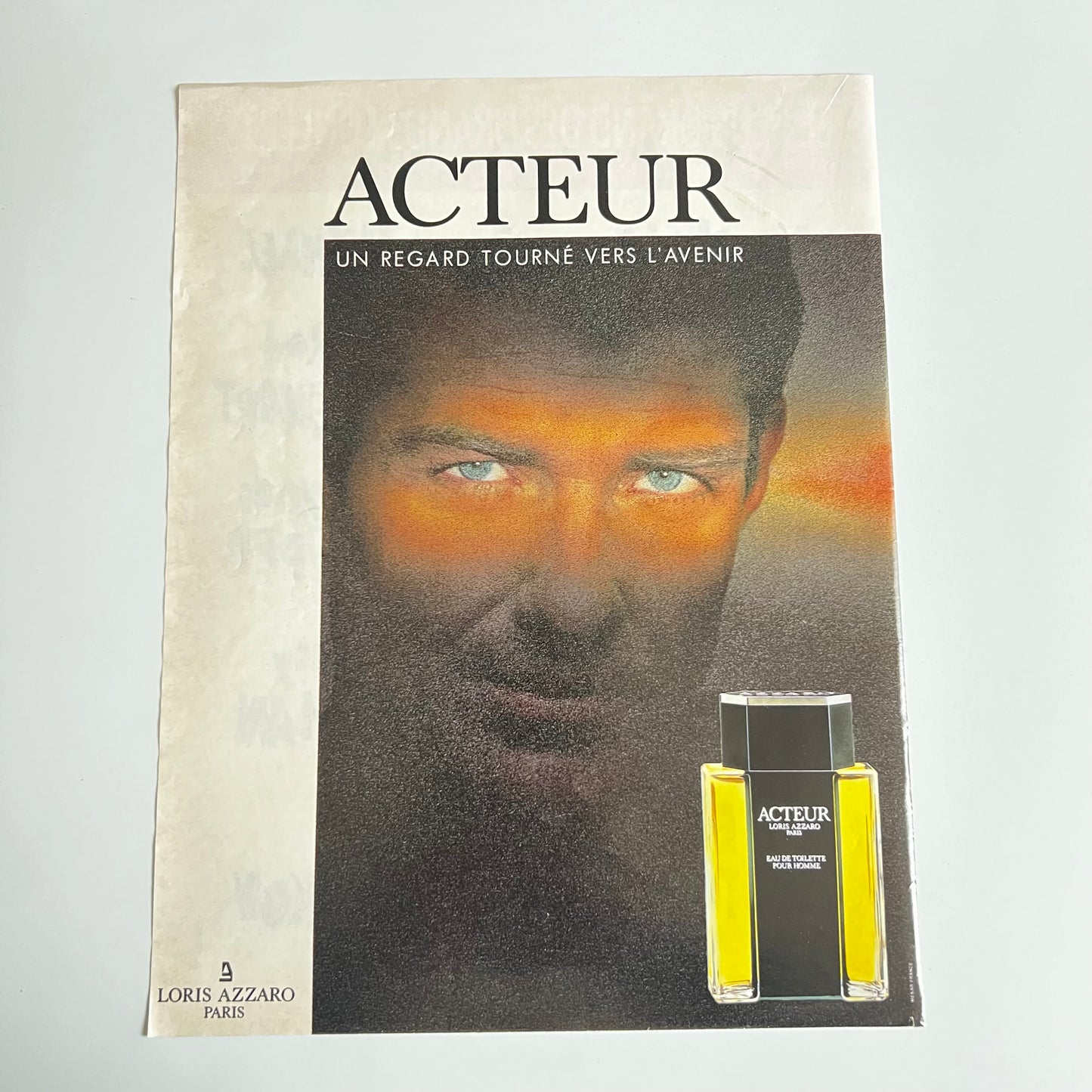 Affiche Originale Concert Liberty Show 1989 - Page de Magazine 30x23cm