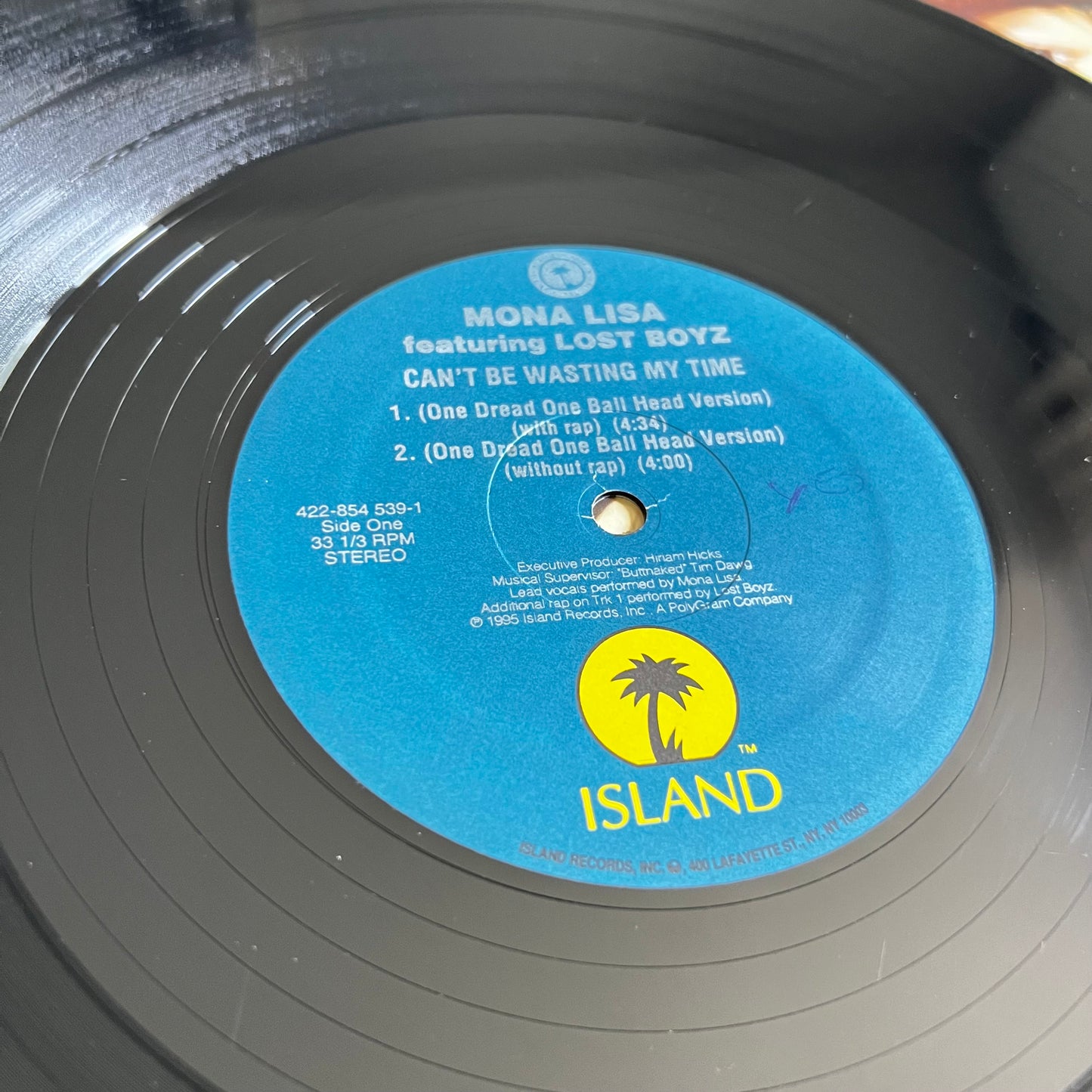 Mona Lisa - Can't Be Wasting My Time - Single 1996