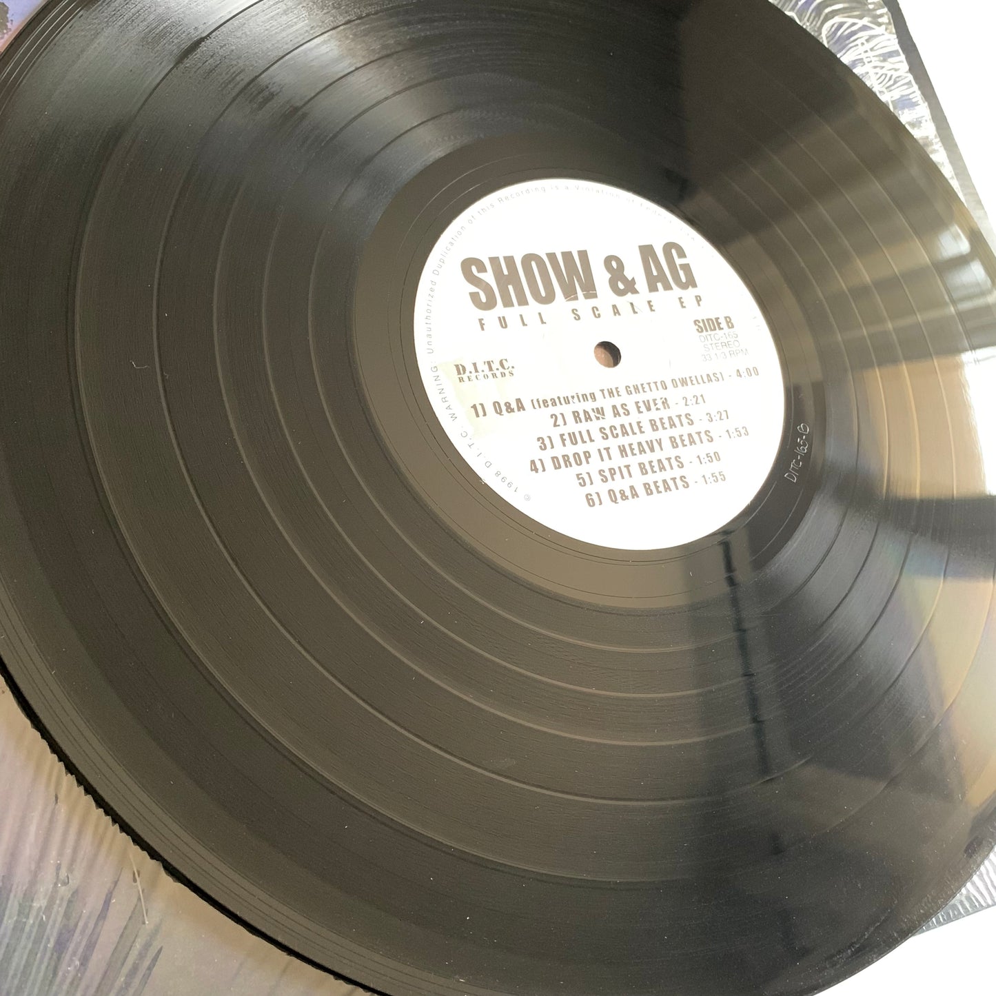 Show & AG - Full Scale EP - Single 1998