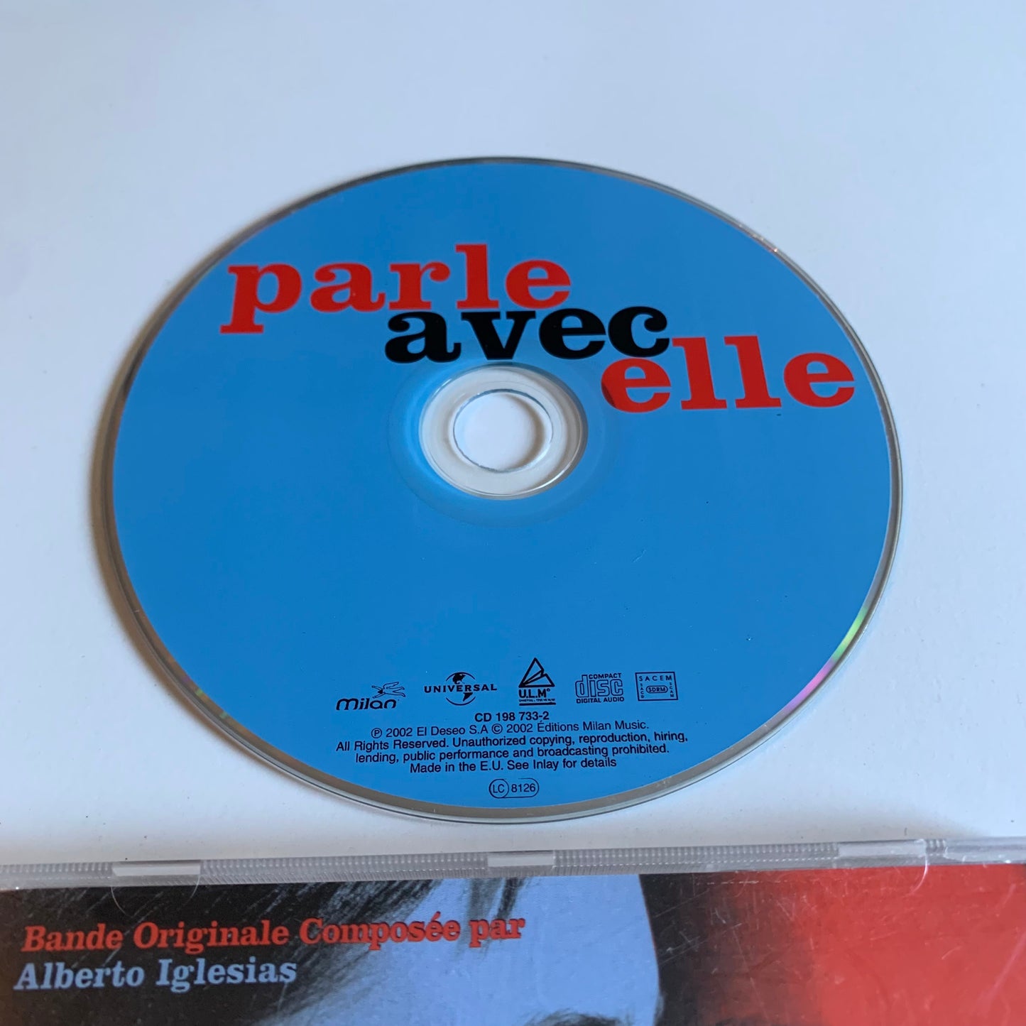 CD - Parle Avec Elle (Bande Originale Composée Par Alberto Iglesias) - 2002