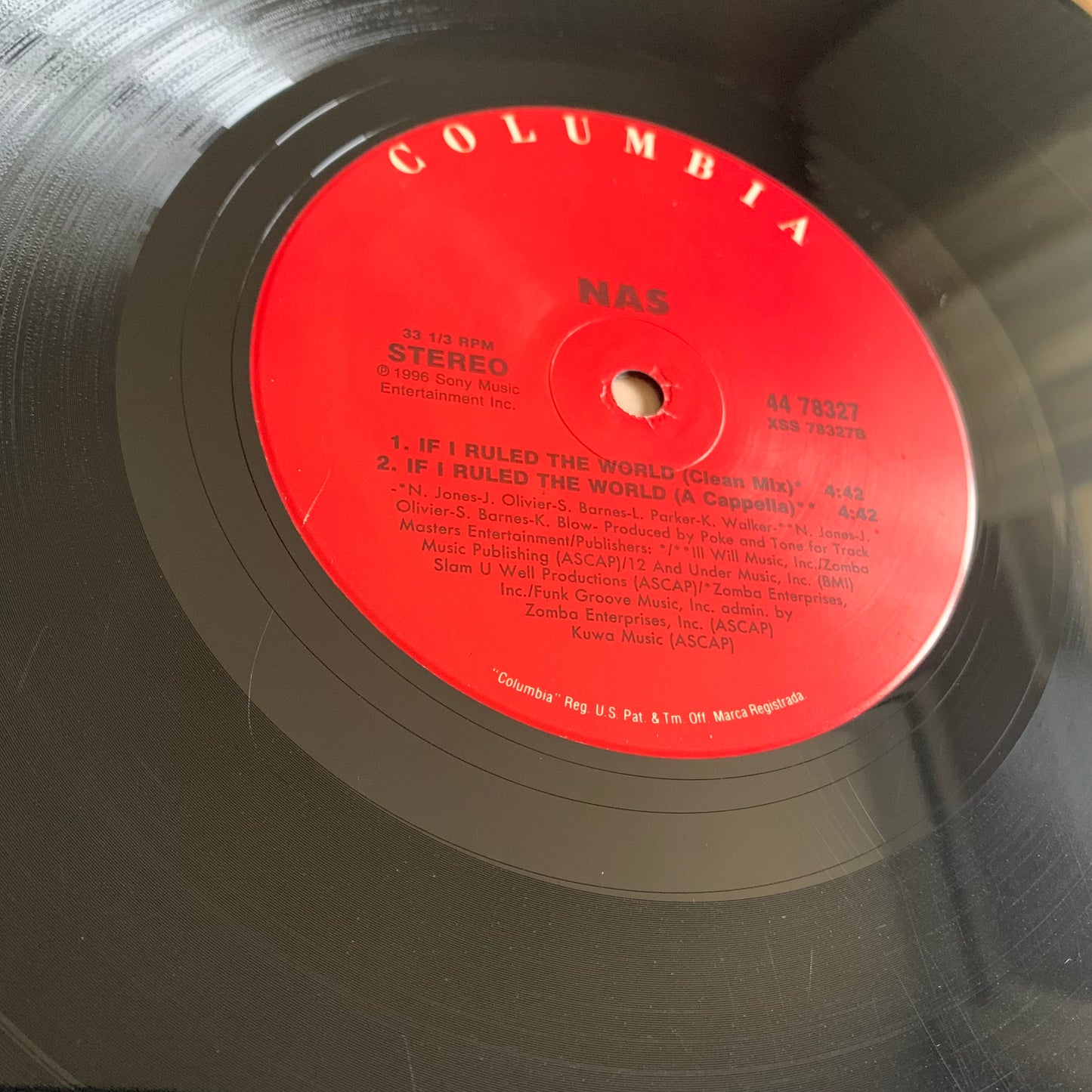 Nas - If I Ruled The World - Single 1996