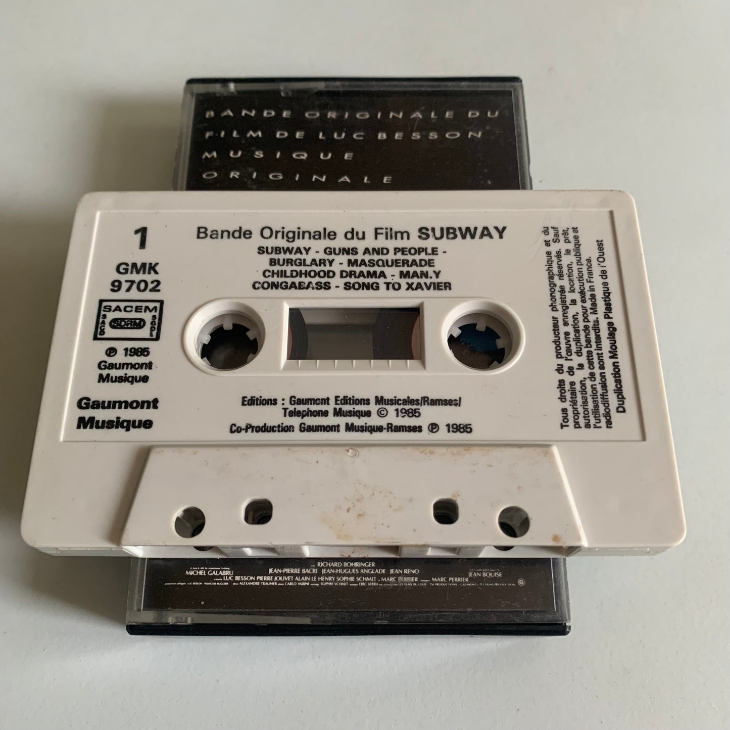 Subway - Bande Originale du Film - 1985 Occasion