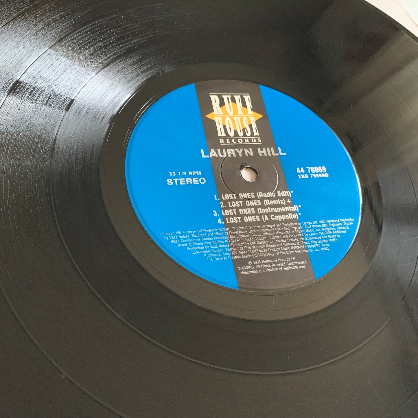 Lauryn Hill - Doo Wop (That Thing) / Lost Ones - Single 1998