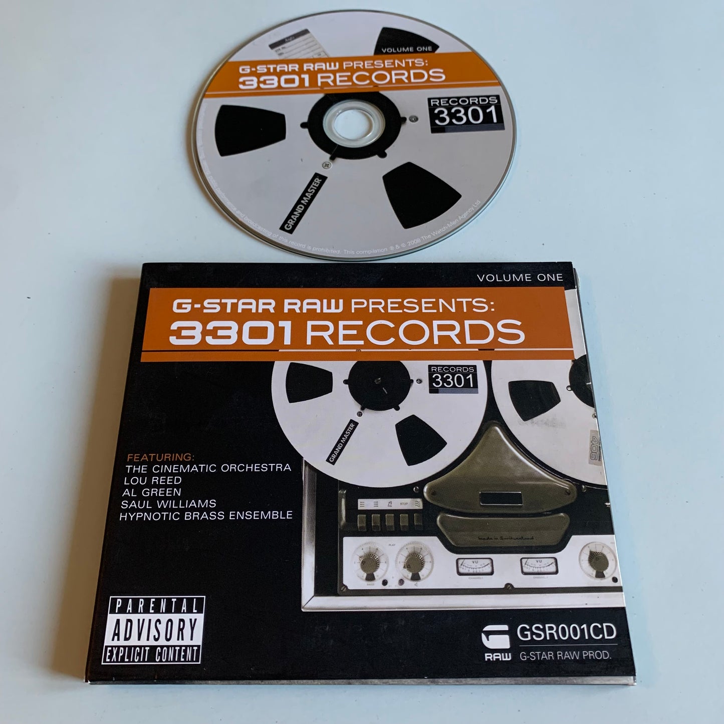 CD - G-Star Raw Presents: 3301 Records - Volume One - 2008 Occasion