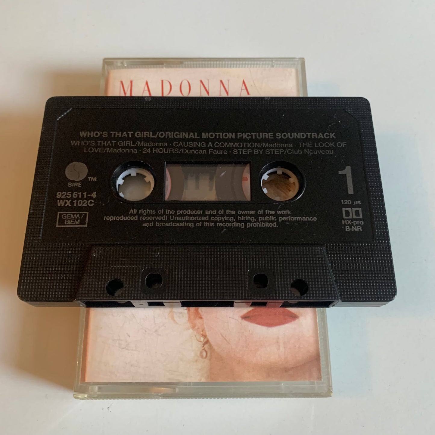 Madonna - Who's That Girl (Original Motion Picture Soundtrack) - 1987 Occasion