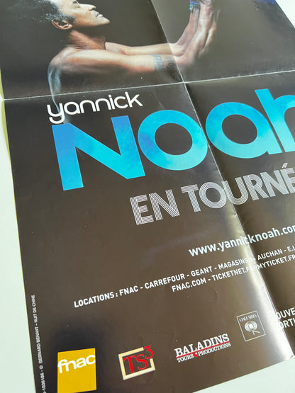 Affiche Poster Original Concert Yannick Noah en Tournée - 60x40cm